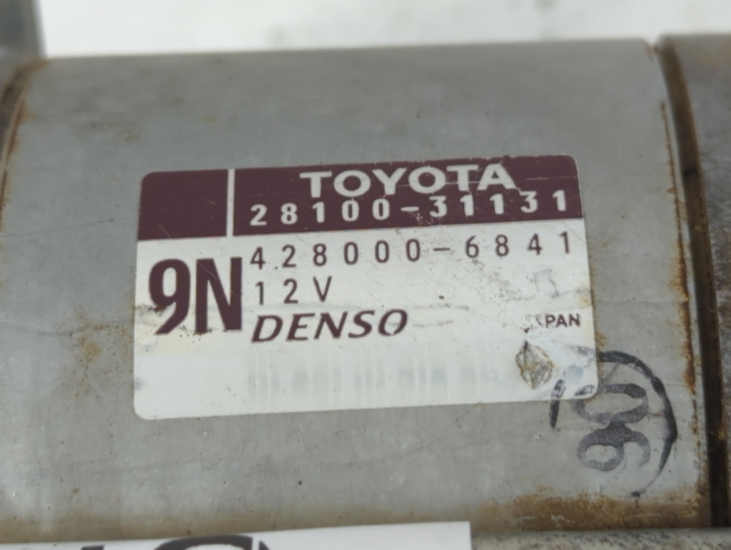 2010-2022 Toyota 4runner Car Starter Motor Solenoid OEM P/N:28100-31131 Fits OEM Used Auto Parts - Oemusedautoparts1.com