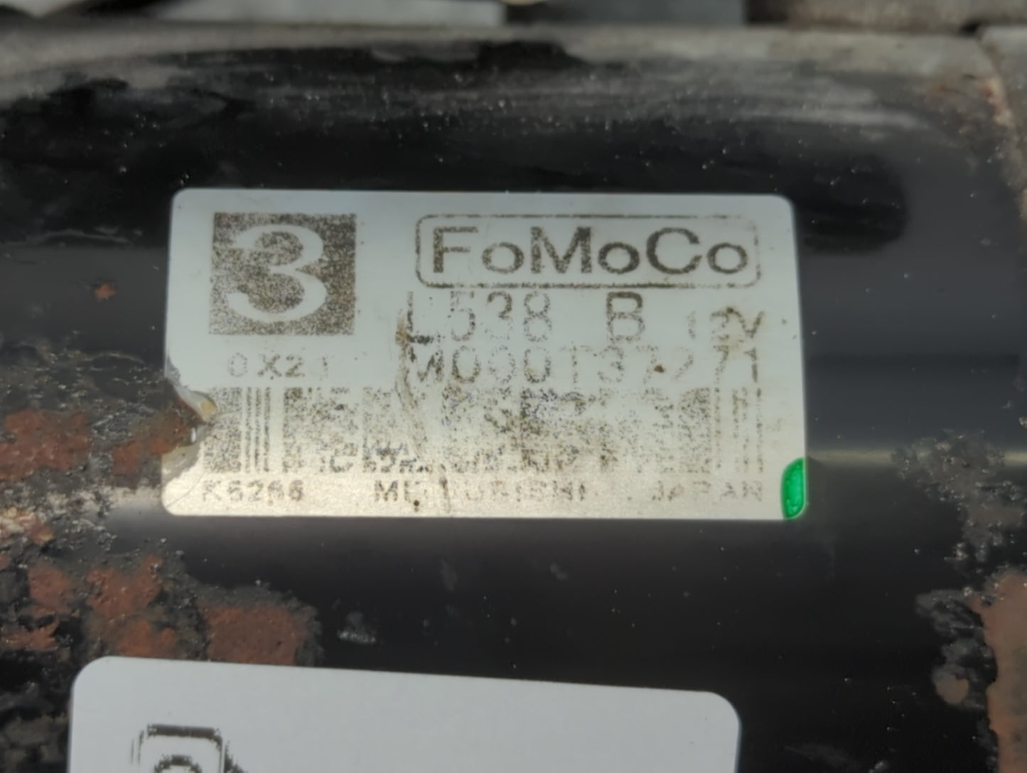 2010-2012 Mazda Cx-7 Car Starter Motor Solenoid OEM P/N:L538 B Fits Fits 2010 2011 2012 2013 OEM Used Auto Parts - Oemusedautoparts1.com