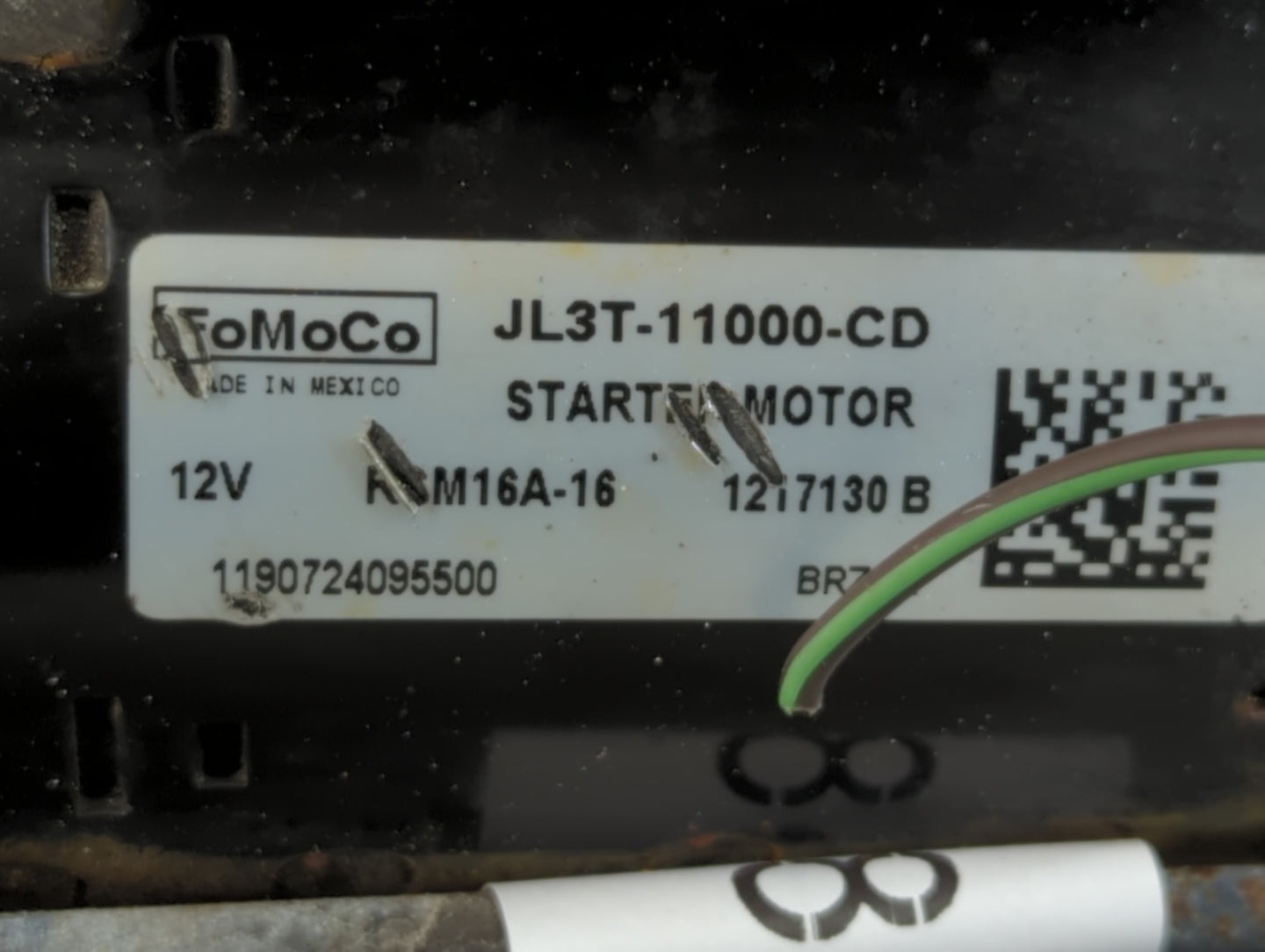 2018-2020 Ford F-150 Car Starter Motor Solenoid OEM P/N:JL3T-11000-CD Fits Fits 2018 2019 2020 OEM Used Auto Parts - Oemusedautoparts1.com