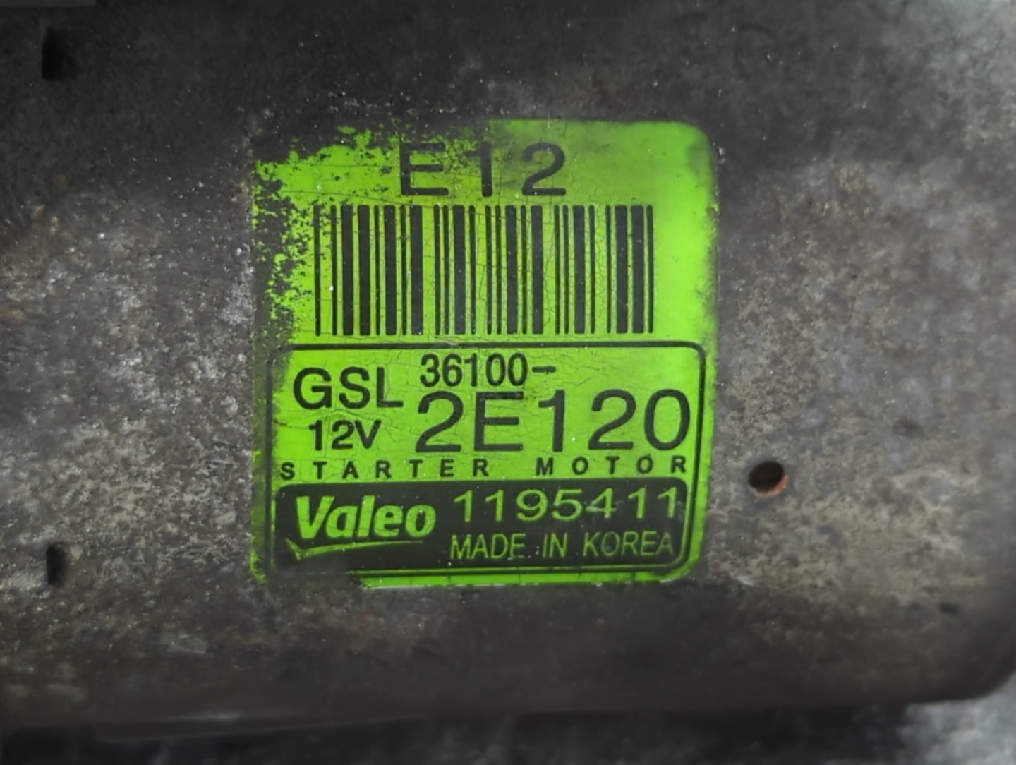2016-2022 Kia Forte Car Starter Motor Solenoid OEM P/N:36100-2E120 Fits Fits 2013 2014 2016 2017 2018 2019 2020 2021 2022 OEM Used Auto Parts - Oemusedautoparts1.com