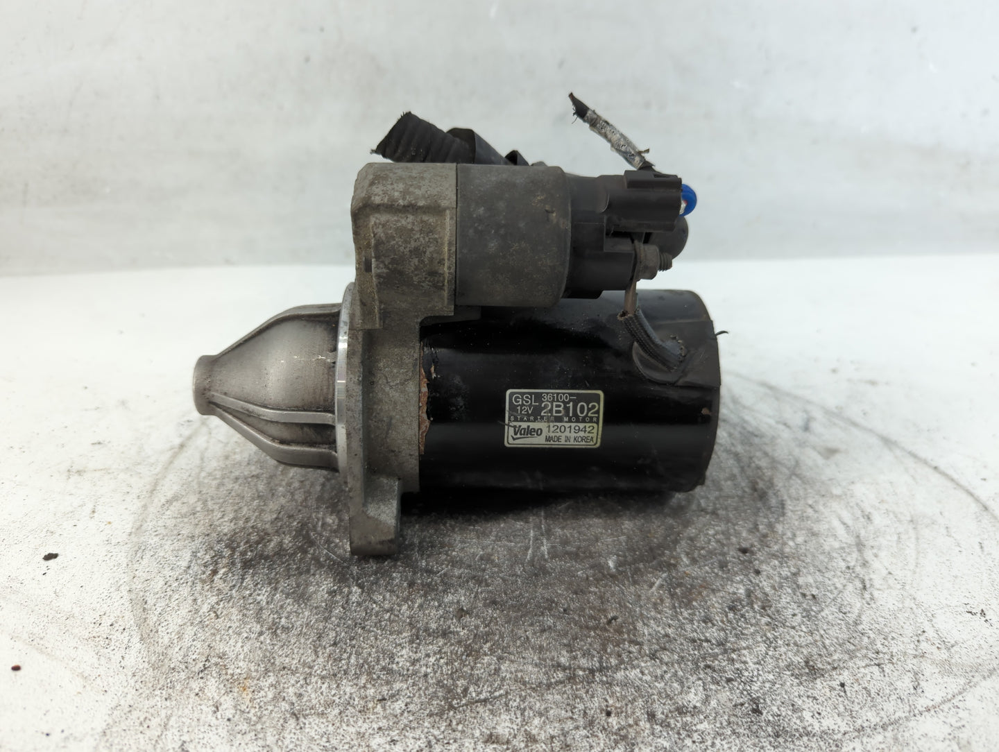 2013 Kia Soul Car Starter Motor Solenoid OEM P/N:1201942 36100-2B102 Fits Fits 2012 2014 2015 2016 2017 OEM Used Auto Parts - Oemusedautoparts1.com