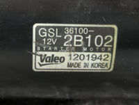 2013 Kia Soul Car Starter Motor Solenoid OEM P/N:1201942 36100-2B102 Fits Fits 2012 2014 2015 2016 2017 OEM Used Auto Parts - Oemusedautoparts1.com