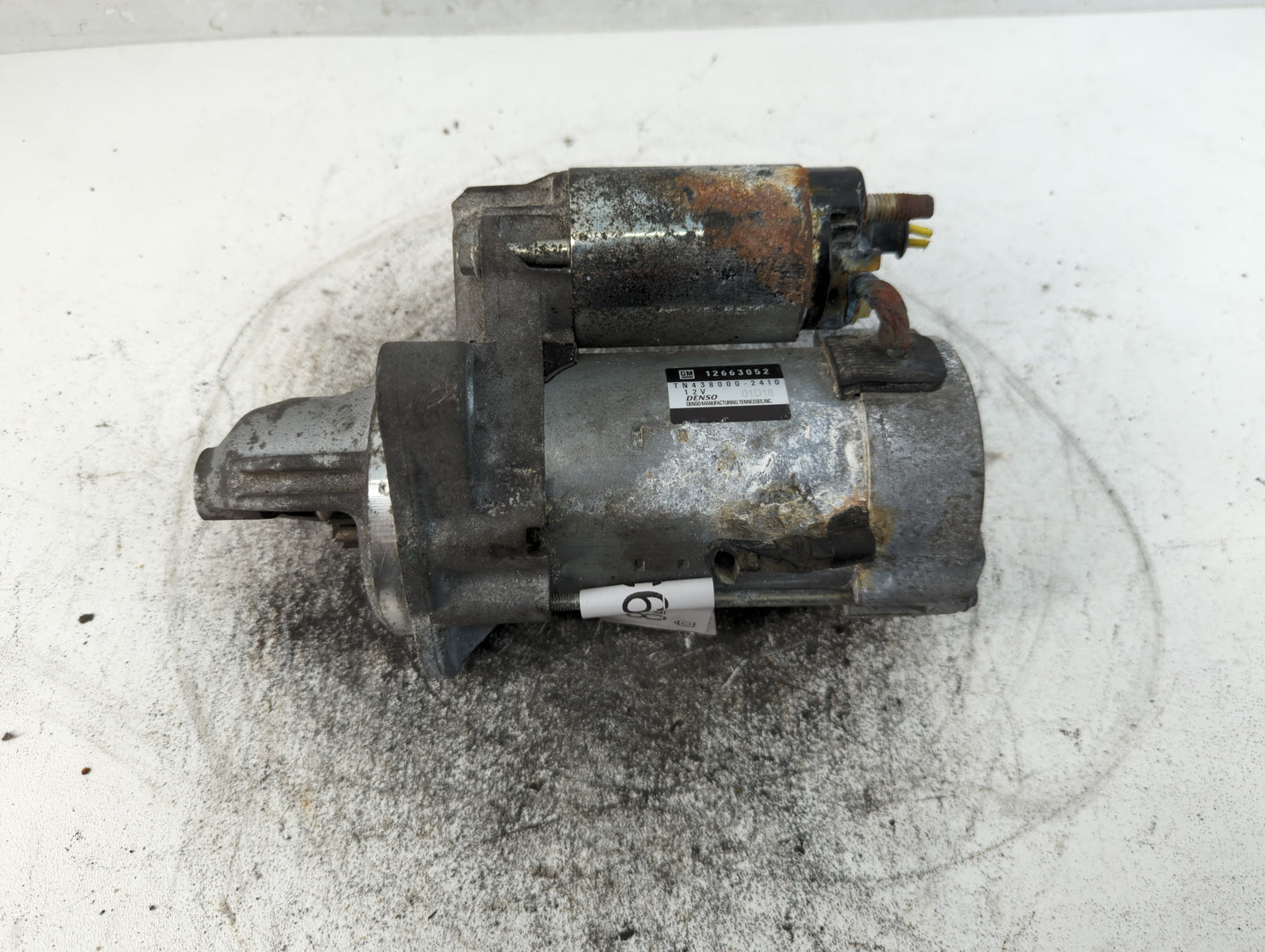 2015-2016 Chevrolet Malibu Car Starter Motor Solenoid OEM P/N:12663052 Fits Fits 2015 2016 2017 2018 2019 2020 2021 OEM Used Auto Parts - Oemusedautoparts1.com