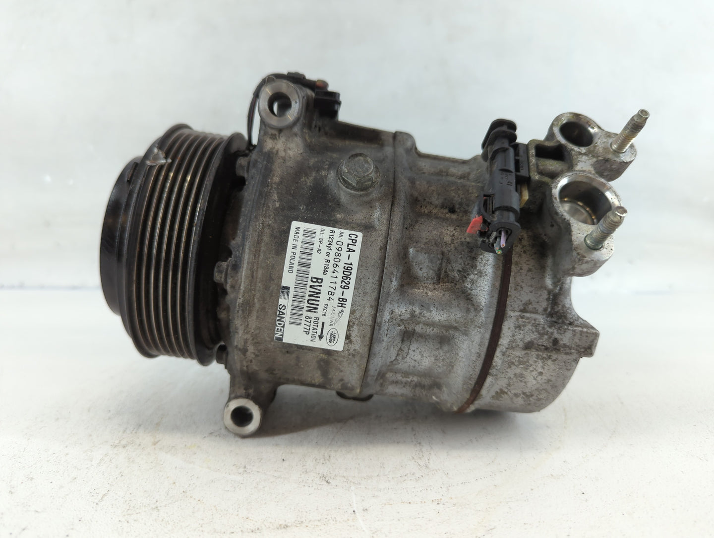 2018 Land Rover Discovery Sport Air Conditioning A/c Ac Compressor Oem - Oemusedautoparts1.com
