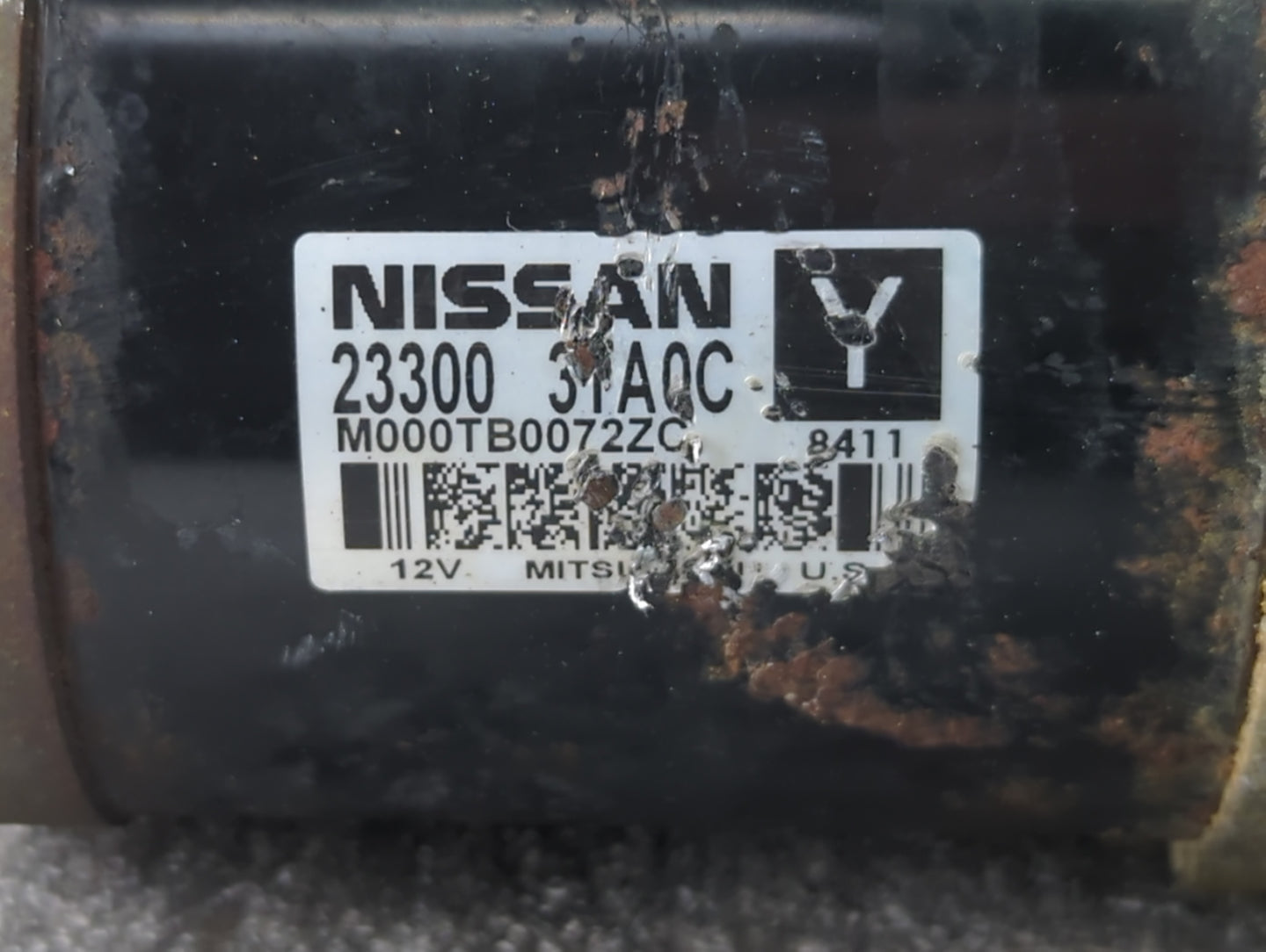 2015-2020 Nissan Rogue Car Starter Motor Solenoid OEM P/N:23300 3TA0C Fits Fits 2015 2016 2017 2018 2019 2020 OEM Used Auto Parts - Oemusedautoparts1.com