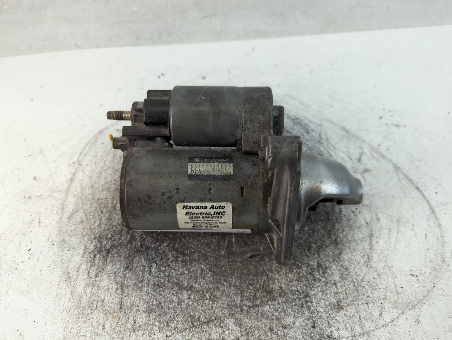 2015-2022 Chevrolet Colorado Car Starter Motor Solenoid OEM P/N:12655467 Fits OEM Used Auto Parts - Oemusedautoparts1.com