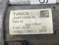 2017-2019 Ford Escape Car Starter Motor Solenoid OEM P/N:0001 180 603 GV6T-11000-AA Fits Fits 2017 2018 2019 2020 2021 2022 OEM Used Auto Parts - Oemusedautoparts1.com