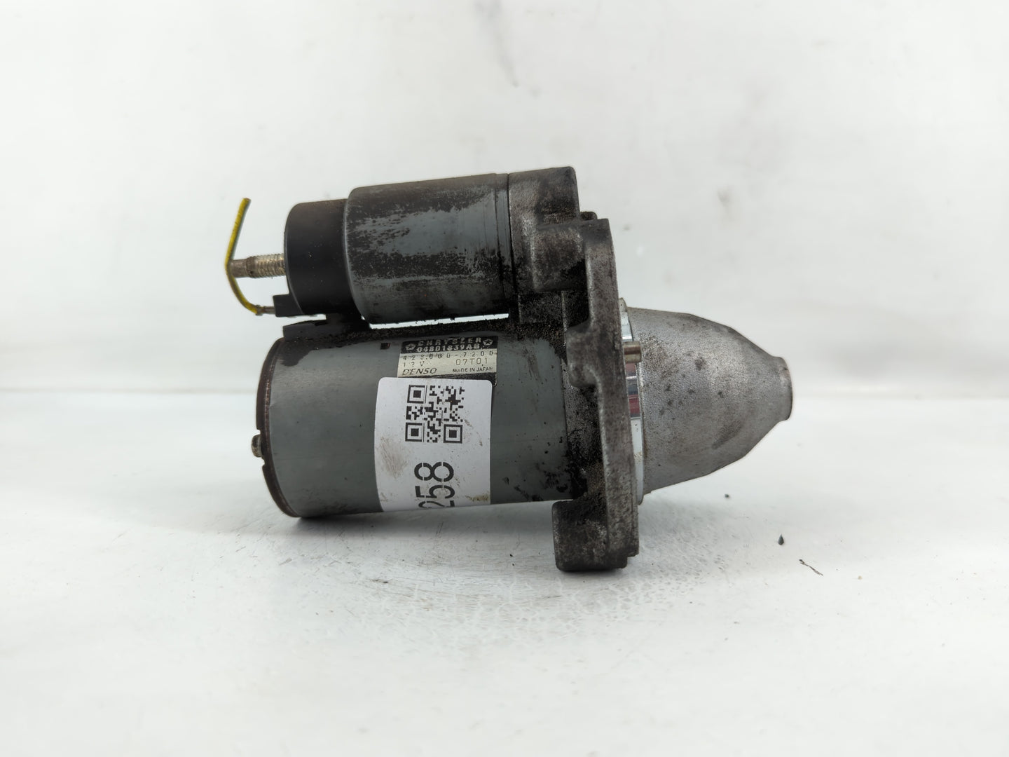 2017 Dodge Caravan Car Starter Motor Solenoid OEM P/N:428000-7200 04801839AB Fits OEM Used Auto Parts - Oemusedautoparts1.com