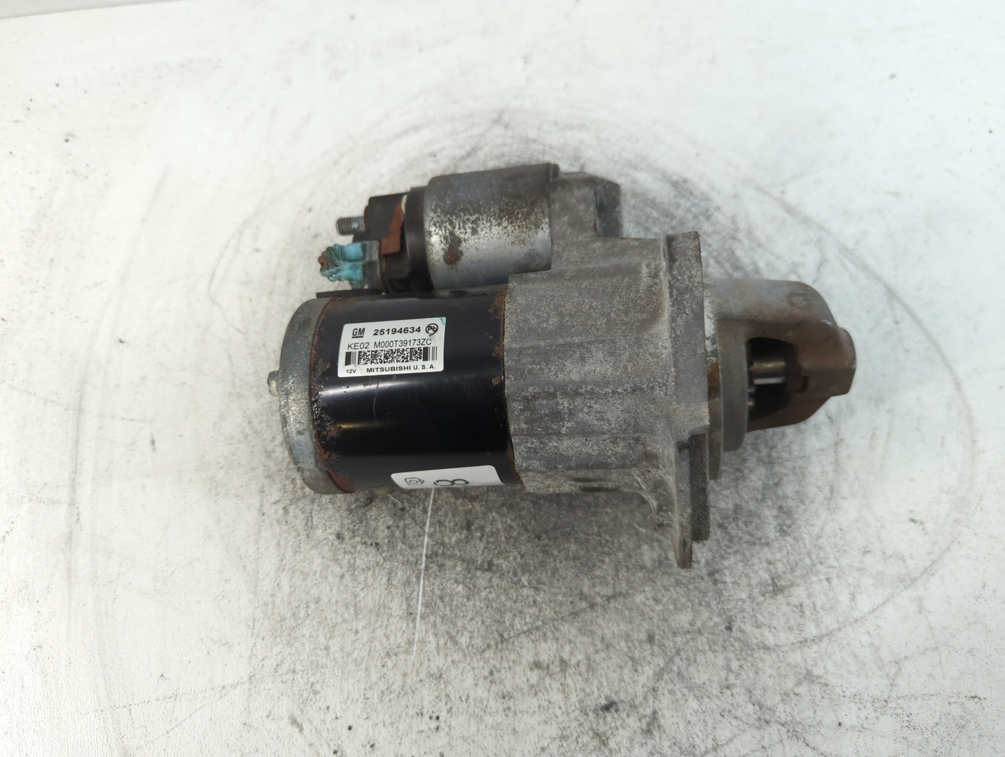 2013-2021 Chevrolet Trax Car Starter Motor Solenoid OEM P/N:M000T39173ZC 25194634 Fits OEM Used Auto Parts - Oemusedautoparts1.com