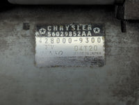 2016 Dodge Ram 1500 Car Starter Motor Solenoid OEM P/N:428000-9300 56029852AA Fits OEM Used Auto Parts - Oemusedautoparts1.com