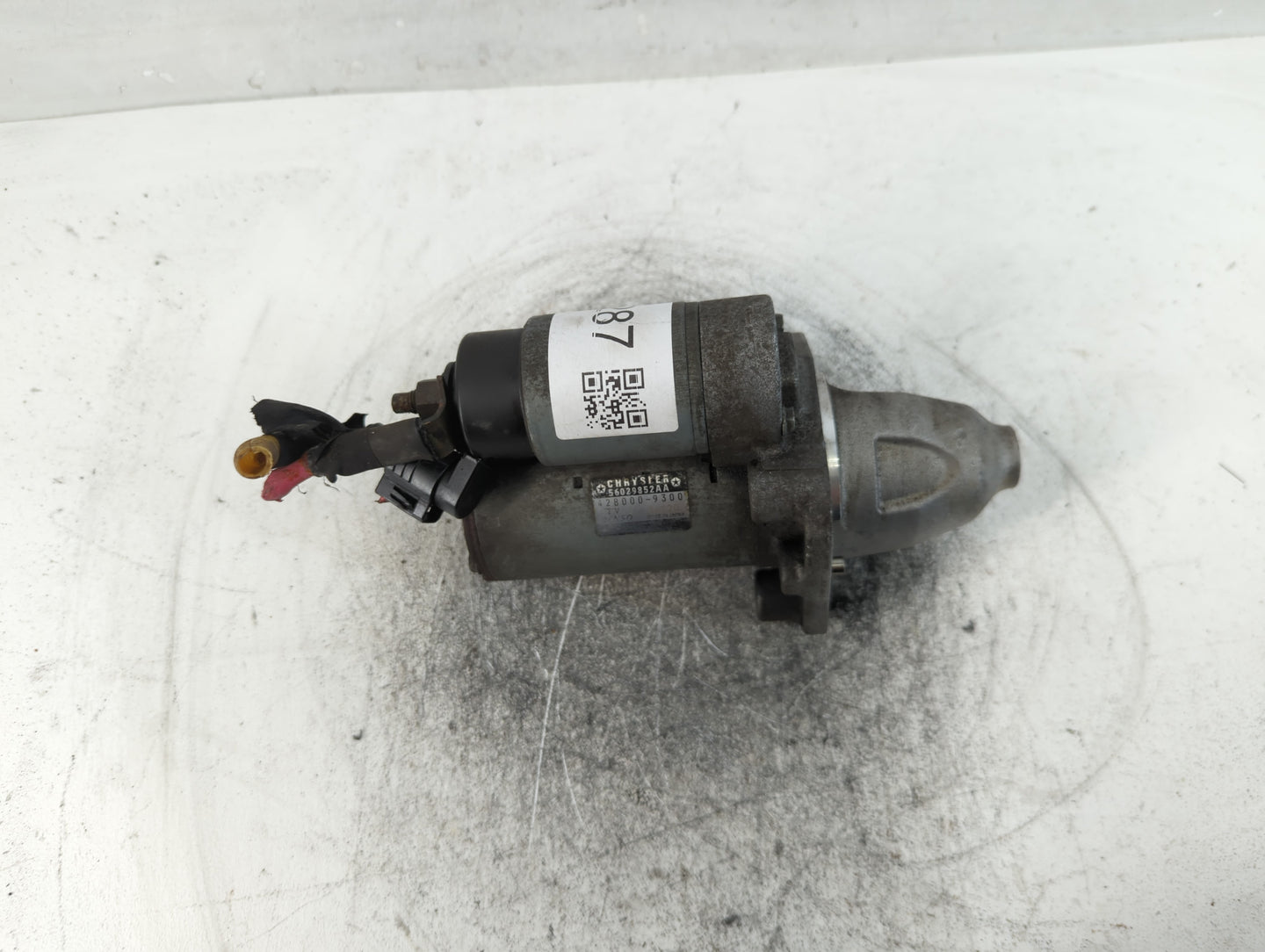 2016 Dodge Ram 1500 Car Starter Motor Solenoid OEM P/N:428000-9300 56029852AA Fits OEM Used Auto Parts - Oemusedautoparts1.com