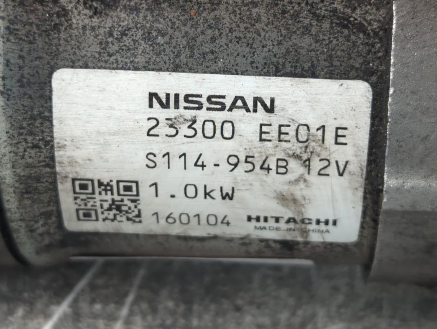 2012-2019 Nissan Versa Car Starter Motor Solenoid OEM P/N:23300 EE01E Fits Fits 2012 2013 2014 2015 2016 2017 2018 2019 OEM Used Auto Parts - Oemusedautoparts1.com