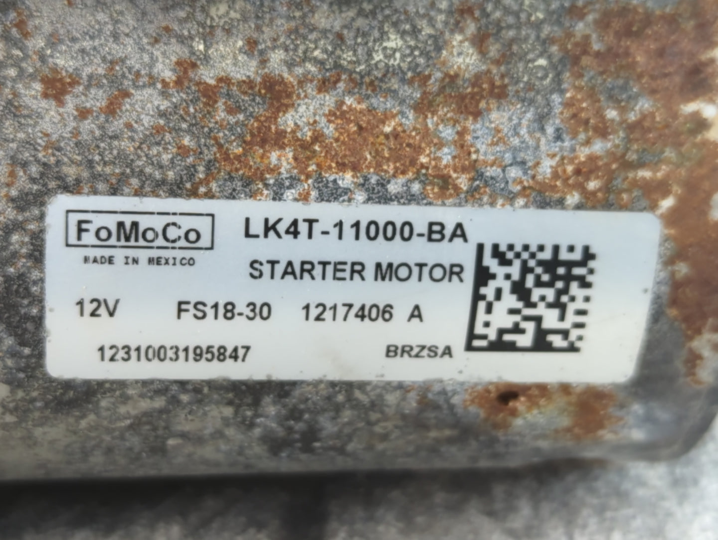 2020-2021 Ford Transit-150 Car Starter Motor Solenoid OEM P/N:LK4T-11000-BA Fits Fits 2020 2021 OEM Used Auto Parts - Oemusedautoparts1.com