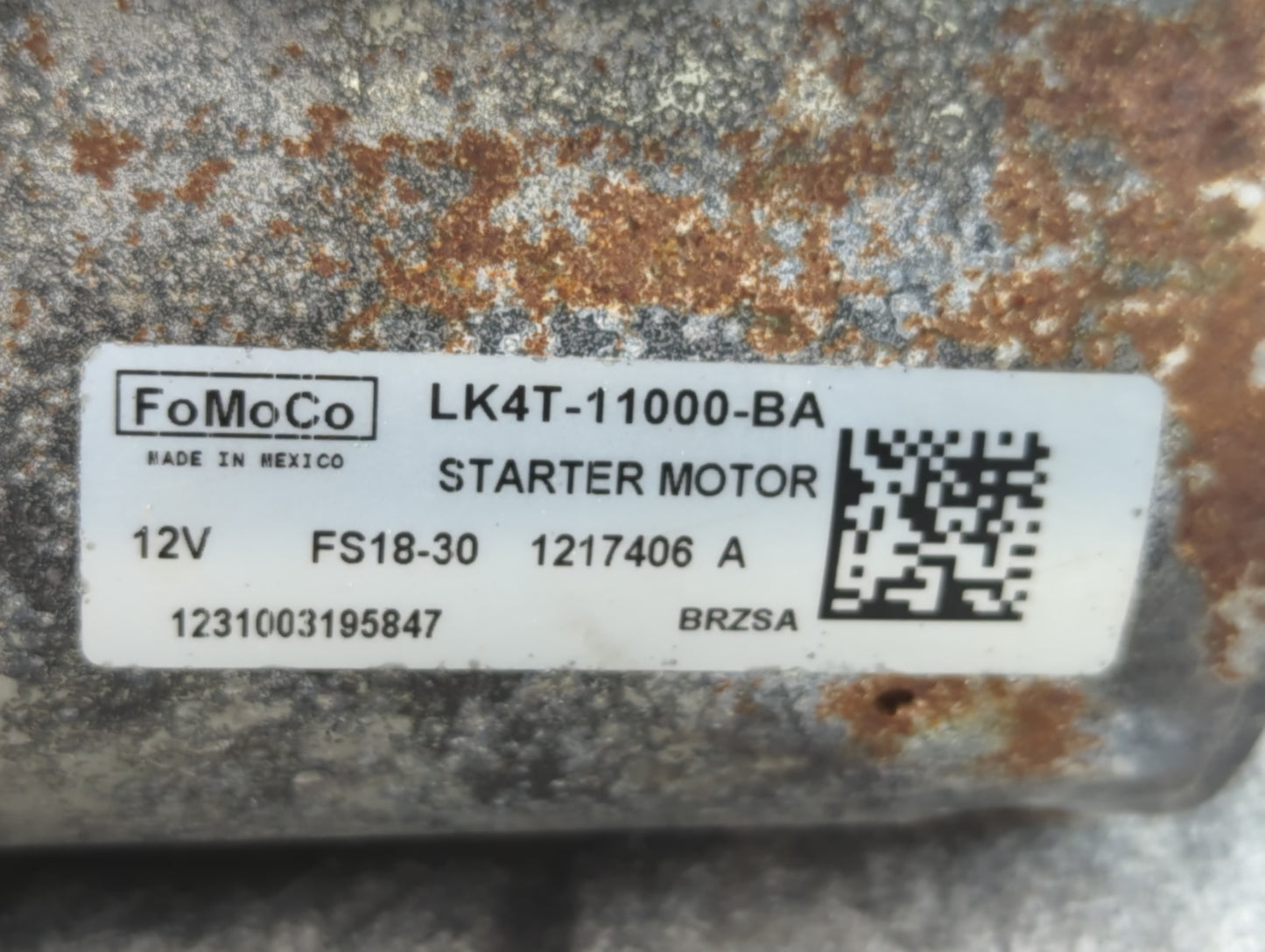 2020-2021 Ford Transit-150 Car Starter Motor Solenoid OEM P/N:LK4T-11000-BA Fits Fits 2020 2021 OEM Used Auto Parts - Oemusedautoparts1.com