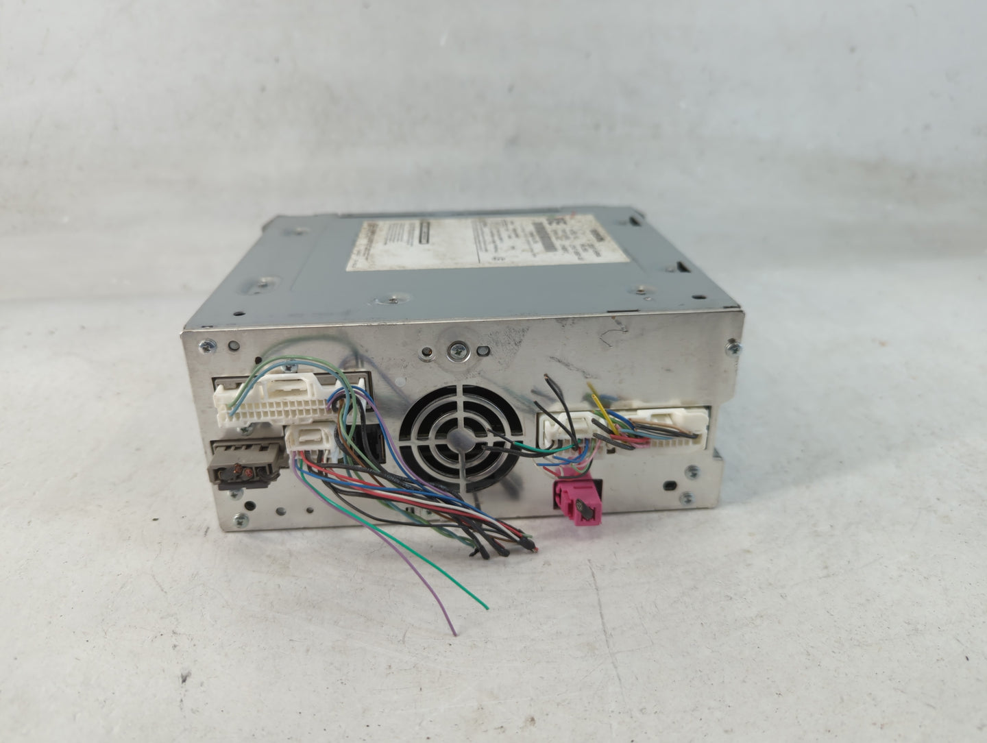 2014-2018 Infiniti Q50 Radio AM FM Cd Player Receiver Replacement P/N:28330 4HB4A Fits Fits 2014 2015 2016 2017 2018 OEM Used Auto Parts - Oemusedautoparts1.com