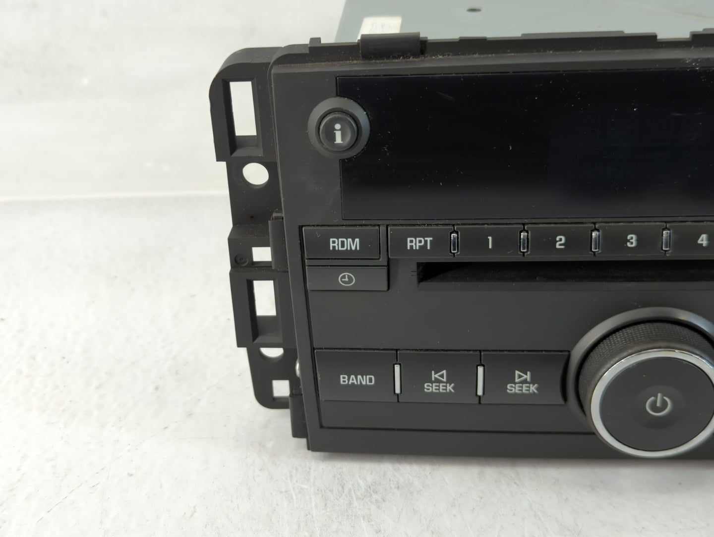 2006 Saab Monte Carlo Radio AM FM Cd Player Receiver Replacement P/N:15951757 Fits Fits 2007 2008 OEM Used Auto Parts - Oemusedautoparts1.com