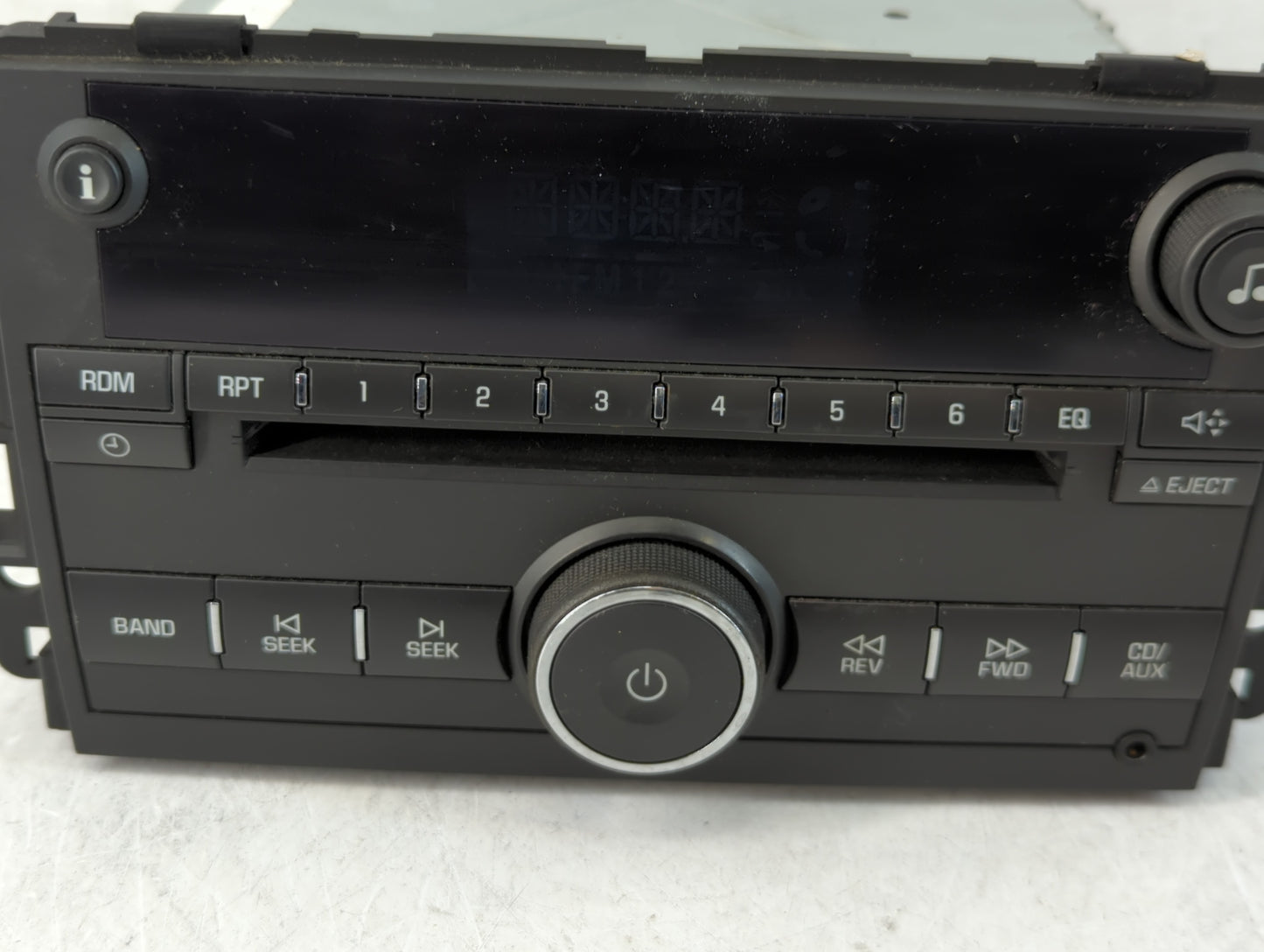 2006 Saab Monte Carlo Radio AM FM Cd Player Receiver Replacement P/N:15951757 Fits Fits 2007 2008 OEM Used Auto Parts - Oemusedautoparts1.com