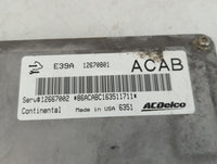 2017 Buick Enclave PCM Engine Control Computer ECU ECM PCU OEM P/N:12670801 Fits Fits 2018 2019 2020 OEM Used Auto Parts - Oemusedautoparts1.com