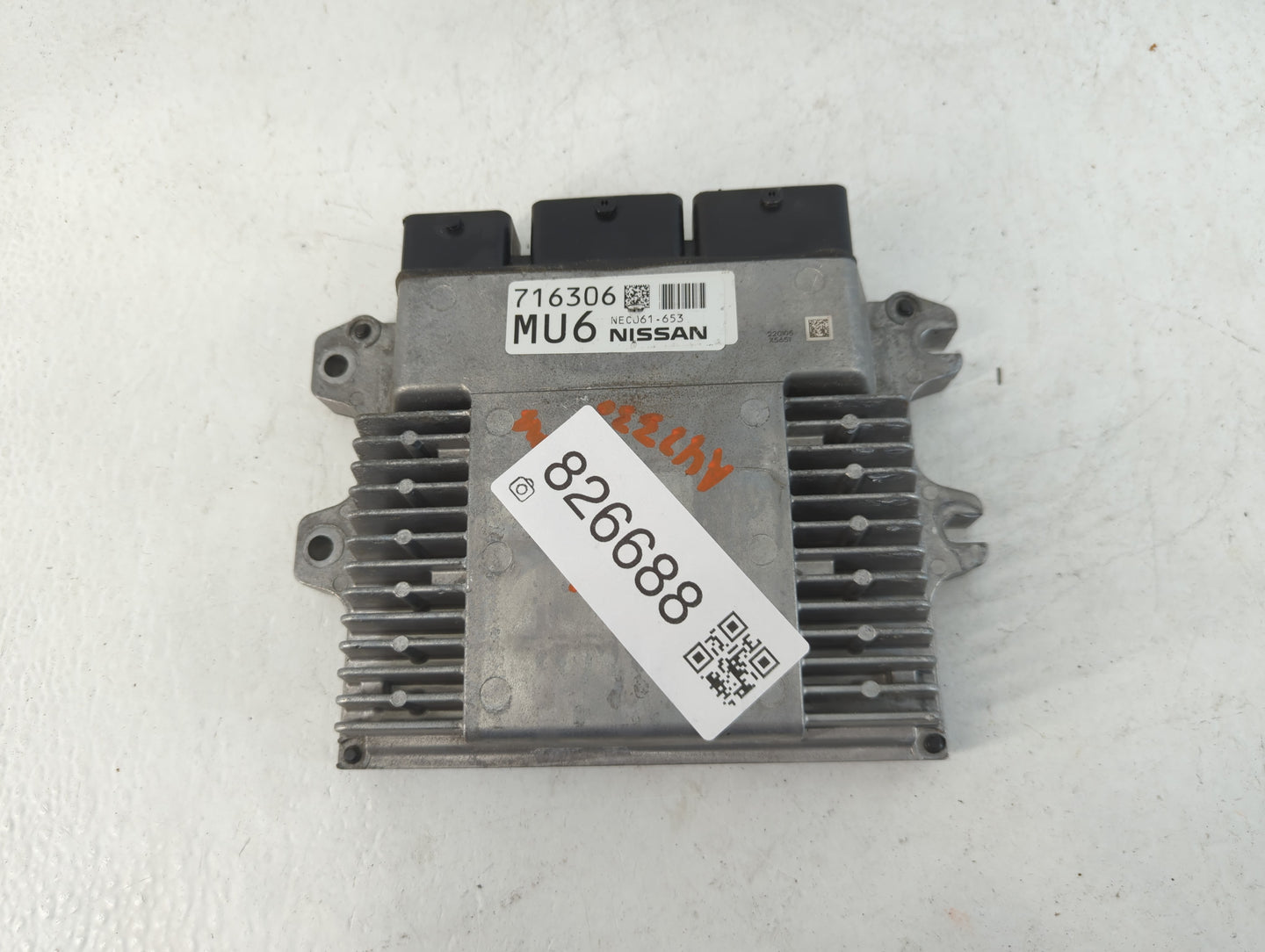 2019-2022 Nissan Altima PCM Engine Control Computer ECU ECM PCU OEM P/N:NEC061-653 Fits Fits 2019 2020 2021 2022 OEM Used Auto Parts - Oemusedautoparts1.com