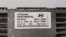 2011-2014 Hyundai Sonata PCM Engine Control Computer ECU ECM PCU OEM Fits OEM Used Auto Parts