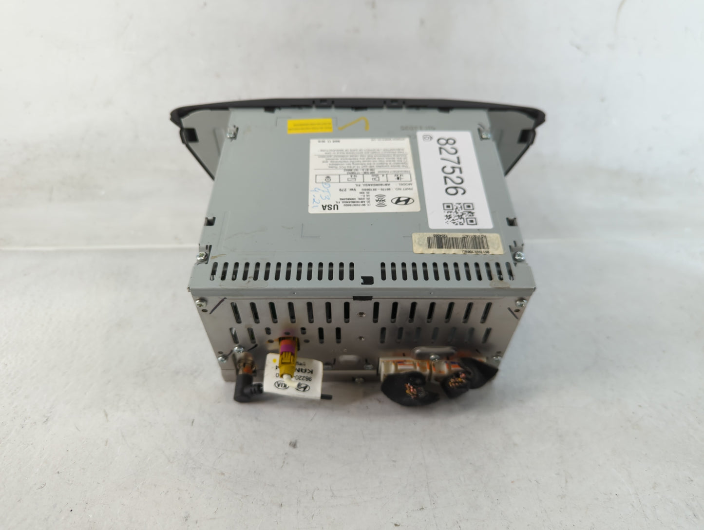 2014-2016 Hyundai Elantra Radio AM FM Cd Player Receiver Replacement P/N:96170-3X156GU Fits Fits 2014 2015 2016 OEM Used Auto Parts - Oemusedautoparts1.com