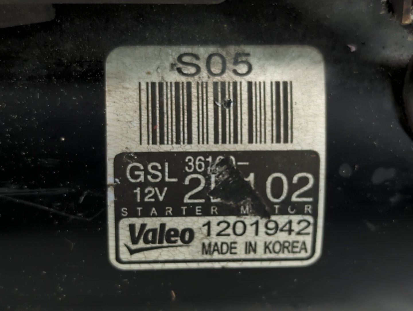 2012-2017 Hyundai Accent Car Starter Motor Solenoid OEM P/N:1201942 Fits Fits 2012 2013 2014 2015 2016 2017 OEM Used Auto Parts - Oemusedautoparts1.com