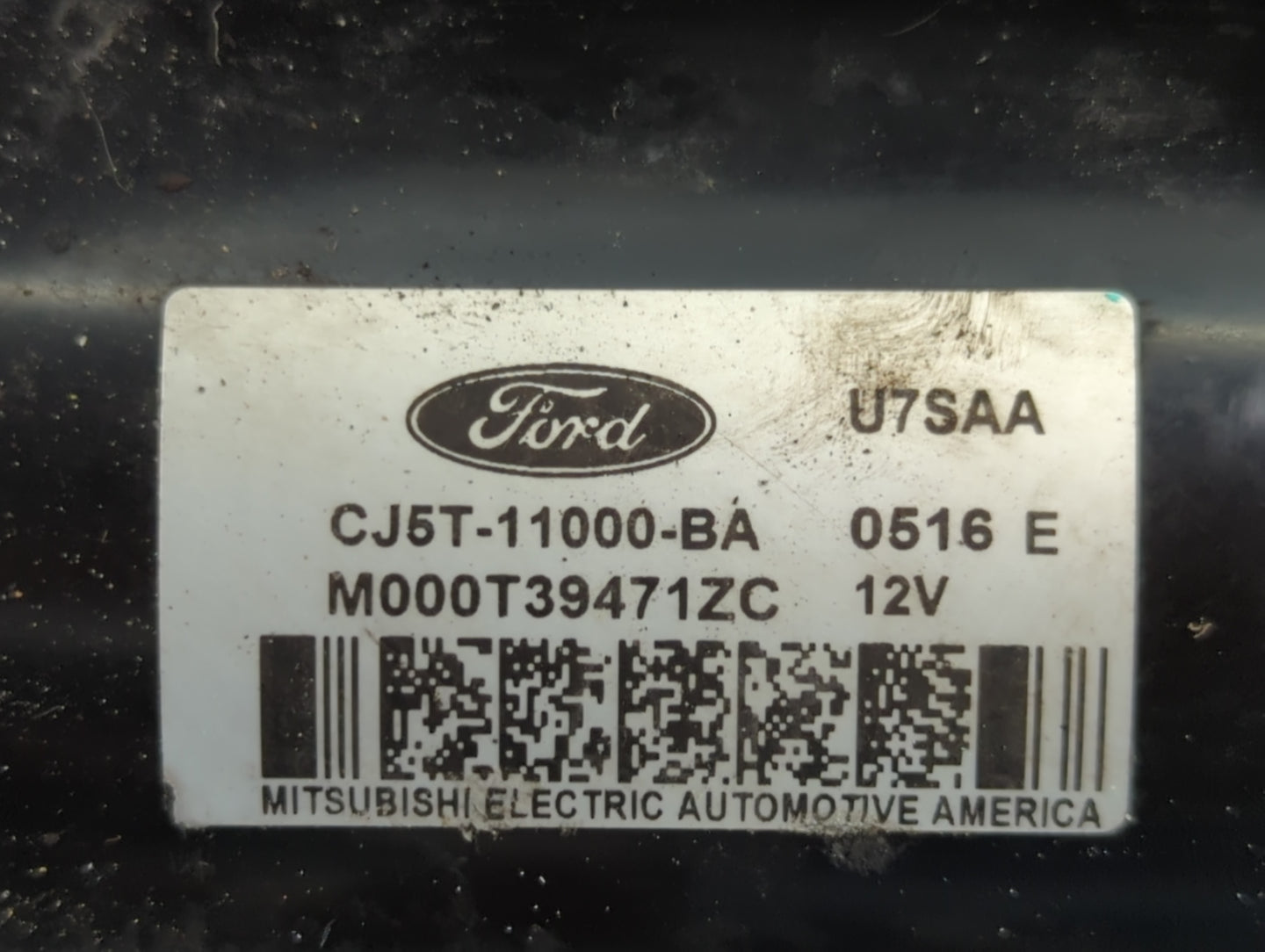 2013-2020 Ford Fusion Car Starter Motor Solenoid OEM P/N:CJ5T-11000-BA Fits Fits 2013 2014 2015 2016 2017 2018 2019 2020 OEM Used Auto Parts - Oemusedautoparts1.com