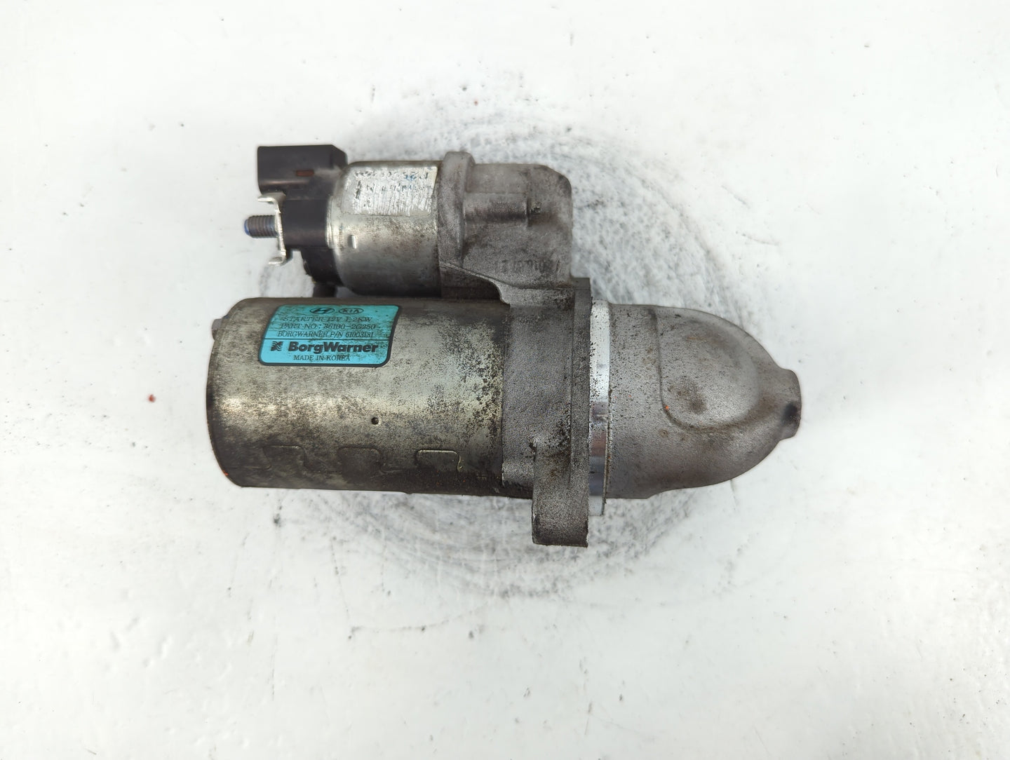2016-2020 Kia Sorento Car Starter Motor Solenoid OEM P/N:36100-2G250 Fits Fits 2015 2016 2017 2018 2019 2020 OEM Used Auto Parts - Oemusedautoparts1.com
