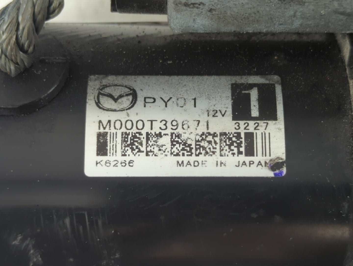 2014-2022 Mazda Cx-5 Car Starter Motor Solenoid OEM P/N:M000T39671 Fits Fits 2014 2015 2016 2017 2018 2019 2020 2021 2022 OEM Used Auto Parts - Oemusedautoparts1.com