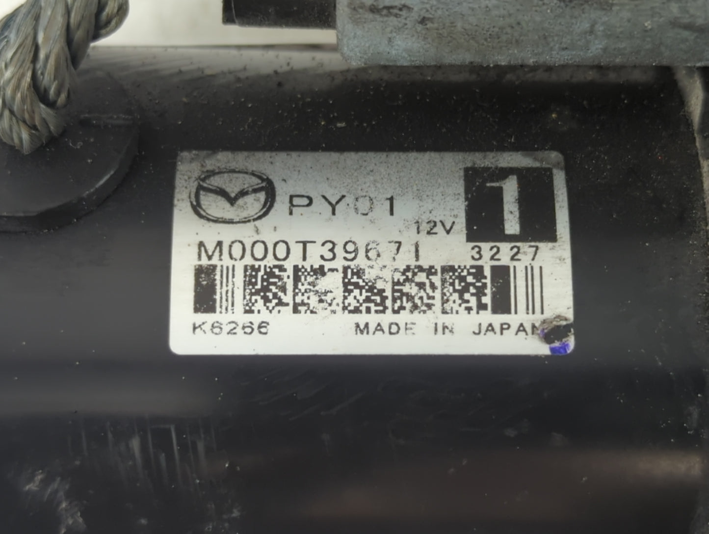 2014-2022 Mazda Cx-5 Car Starter Motor Solenoid OEM P/N:M000T39671 Fits Fits 2014 2015 2016 2017 2018 2019 2020 2021 2022 OEM Used Auto Parts - Oemusedautoparts1.com