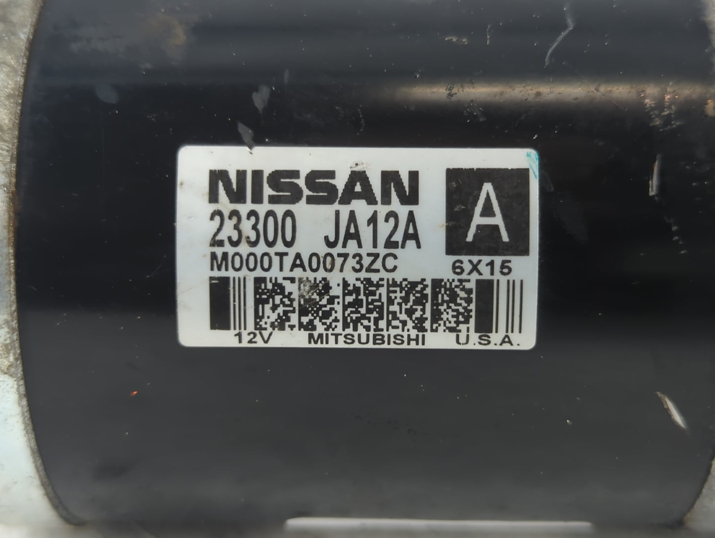 2013-2017 Nissan Pathfinder Car Starter Motor Solenoid OEM P/N:M000TA0073ZC 23300 JA12A Fits Fits 2013 2014 2017 OEM Used Auto Parts - Oemusedautoparts1.com