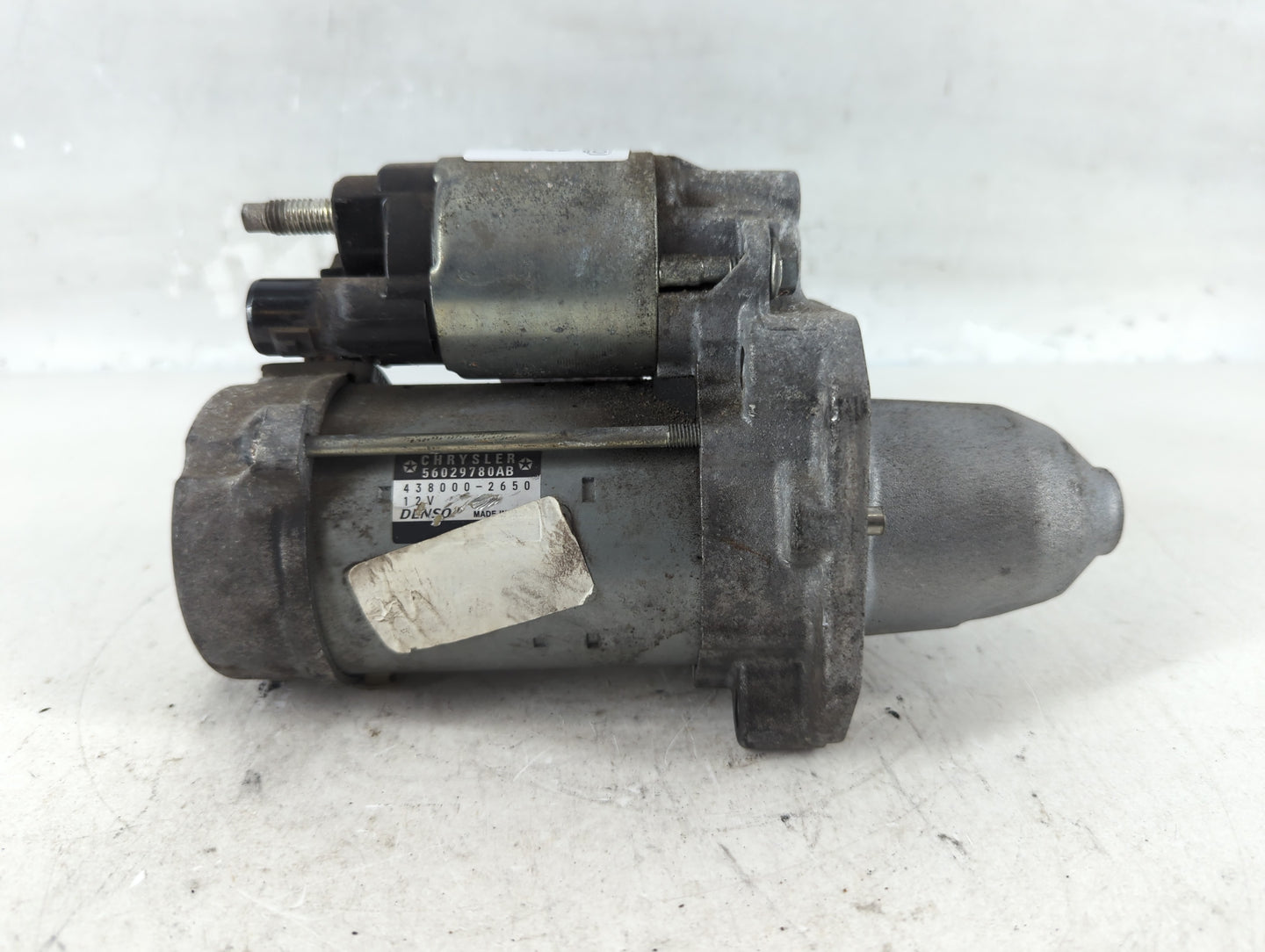 2018-2022 Jeep Wrangler Car Starter Motor Solenoid OEM P/N:438000-2650 56029780AB Fits Fits 2016 2017 2018 2019 2020 2021 2022 OEM Used Auto Parts - Oemusedautoparts1.com