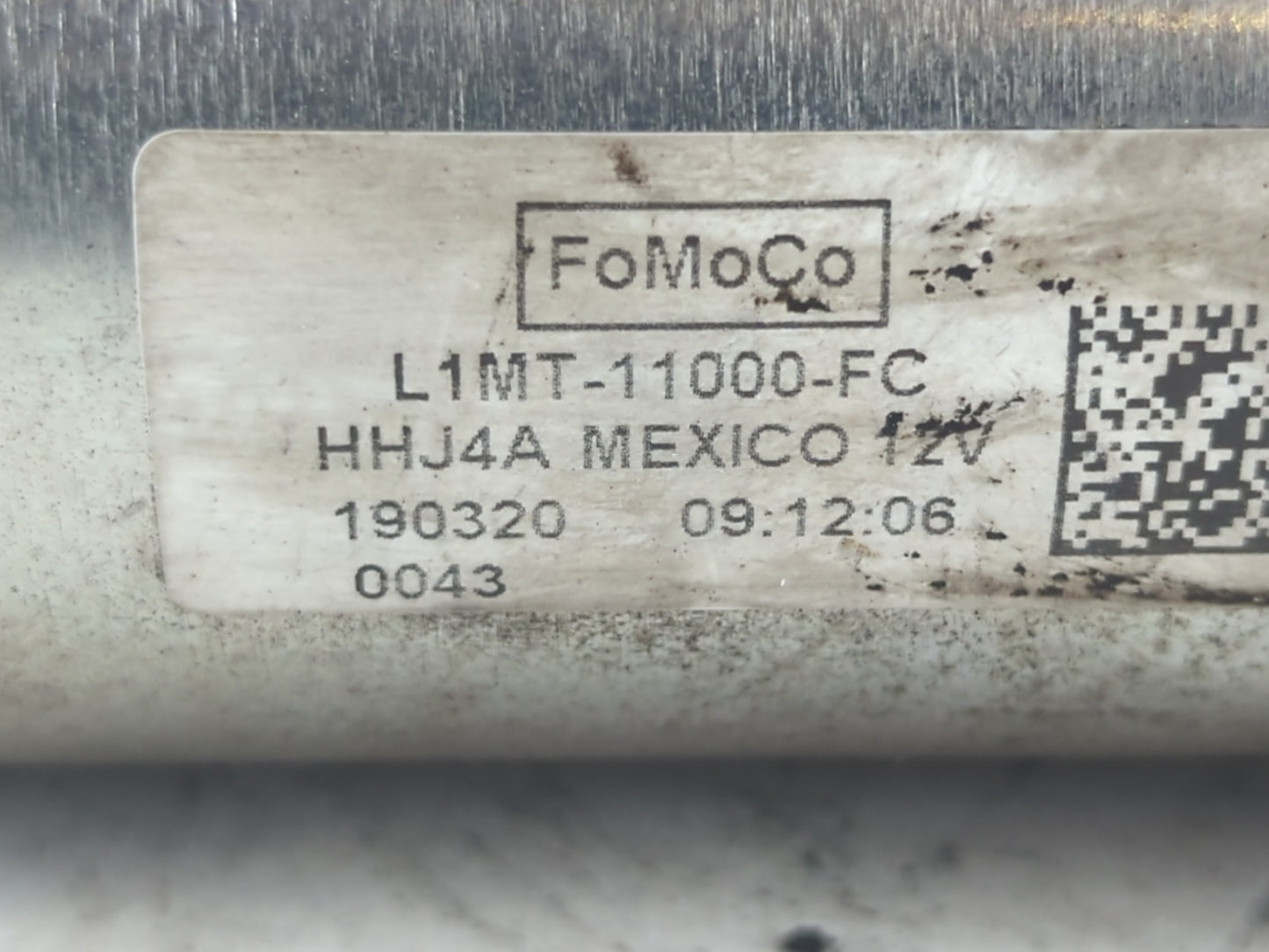 2020-2022 Ford Explorer Car Starter Motor Solenoid OEM P/N:190320 L1MT-11000-FC Fits Fits 2020 2021 2022 OEM Used Auto Parts - Oemusedautoparts1.com