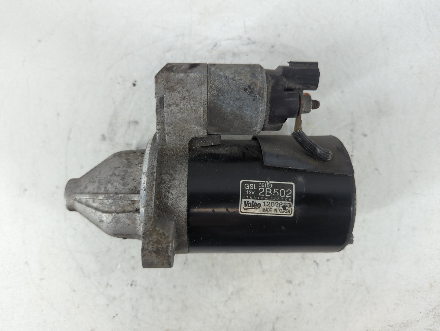 2012-2020 Hyundai Veloster Car Starter Motor Solenoid OEM P/N:36100-2B502 Fits OEM Used Auto Parts - Oemusedautoparts1.com