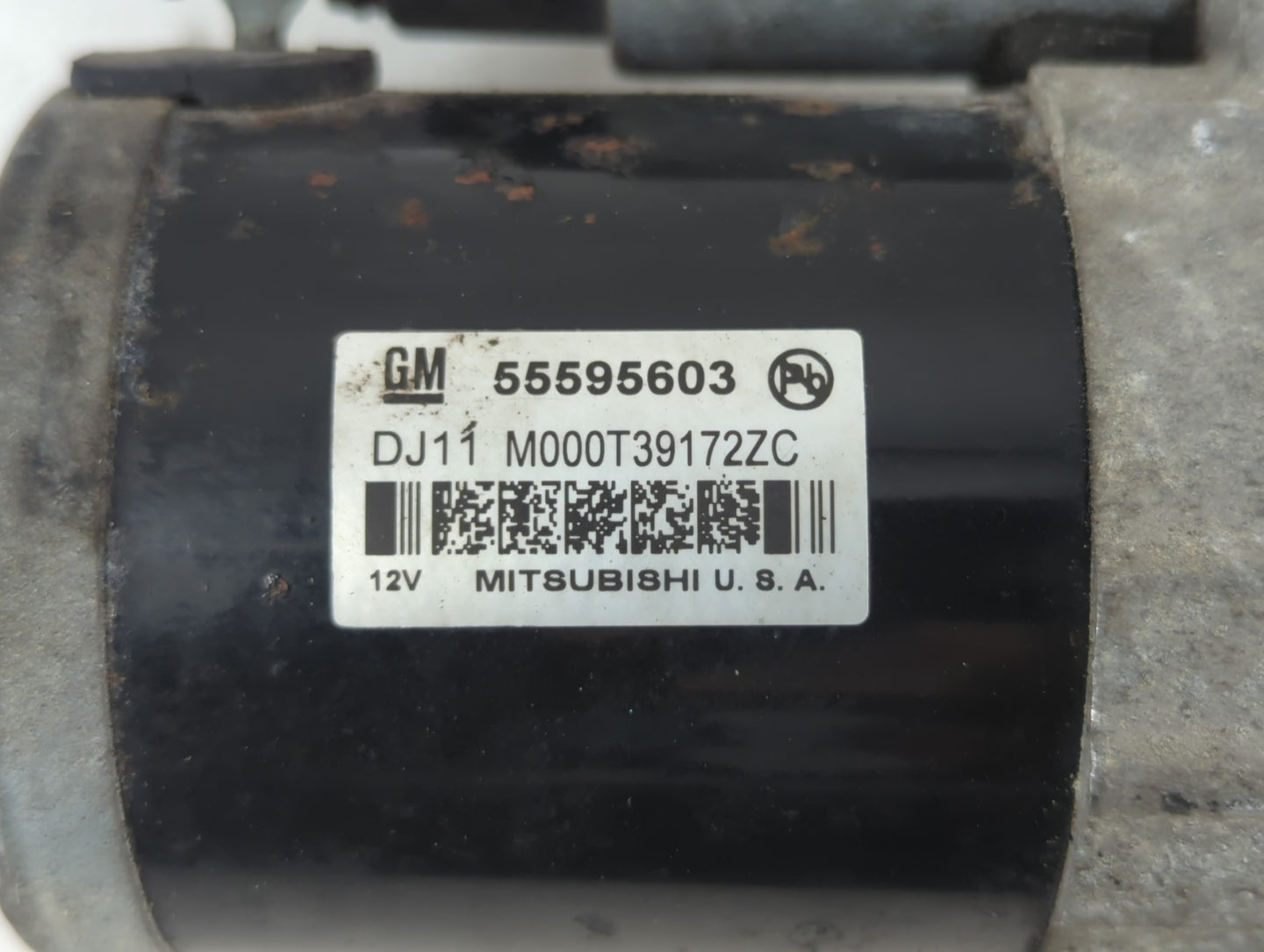 2011-2016 Chevrolet Cruze Car Starter Motor Solenoid OEM P/N:55595603 M000T39173ZC Fits OEM Used Auto Parts - Oemusedautoparts1.com