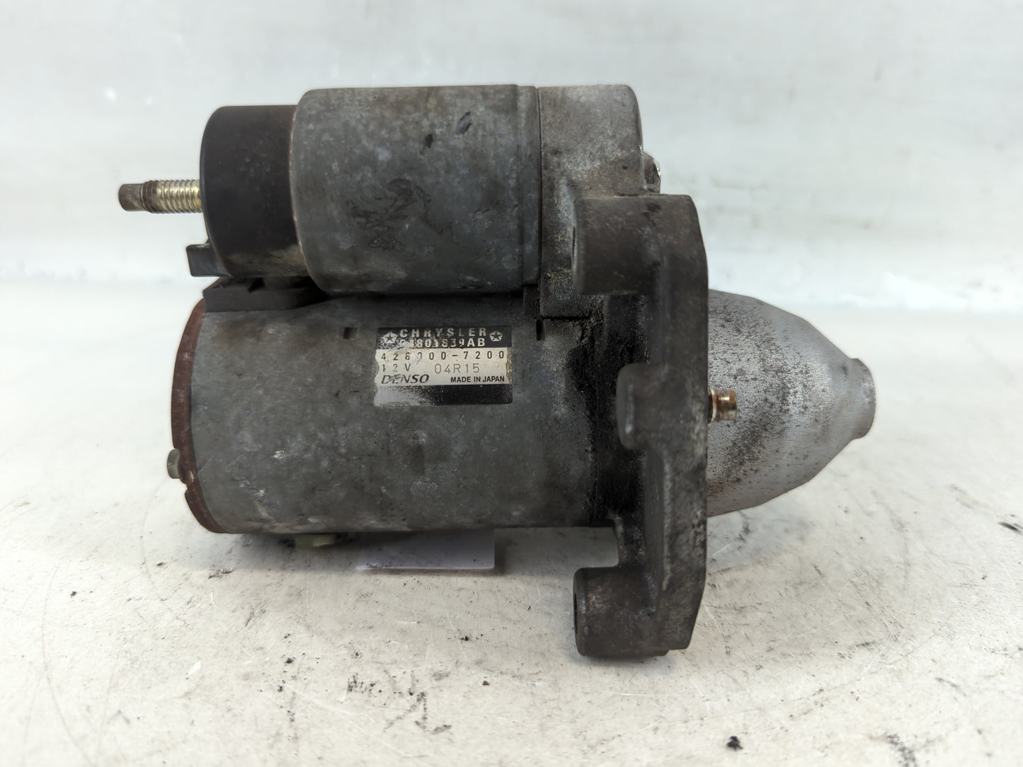 2011-2016 Chrysler Town & Country Car Starter Motor Solenoid OEM P/N:428000-7200 04801839AB Fits OEM Used Auto Parts - Oemusedautoparts1.com