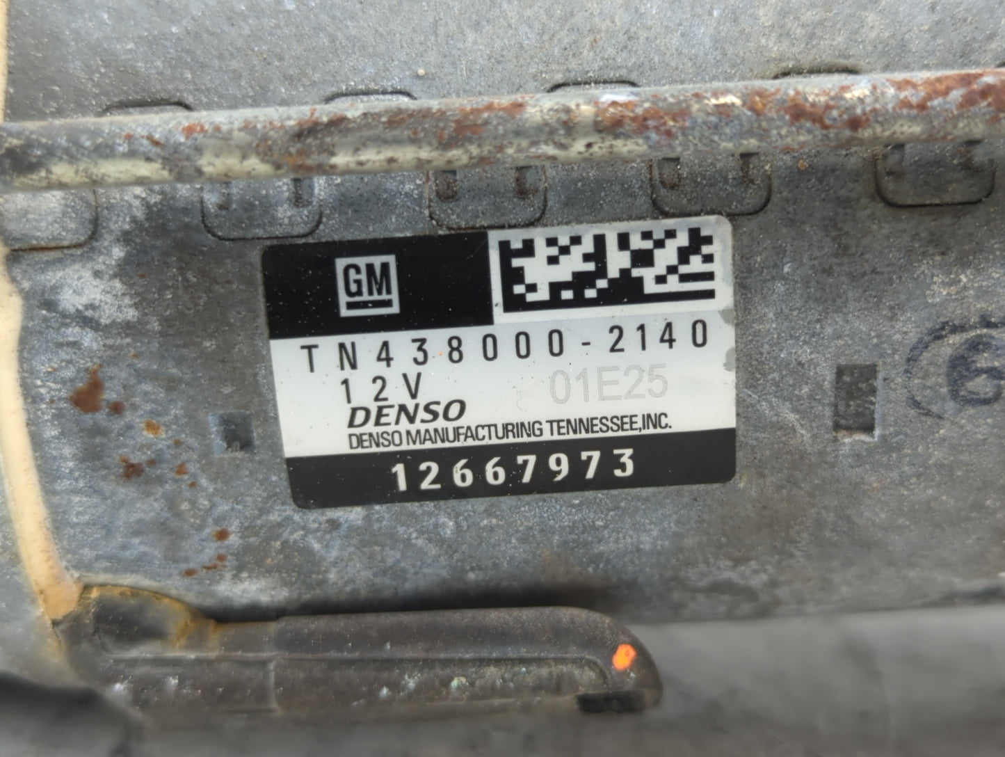 2018-2020 Buick Enclave Car Starter Motor Solenoid OEM P/N:TN438000-2140 Fits Fits 2016 2017 2018 2019 2020 2021 2022 OEM Used Auto Parts - Oemusedautoparts1.com