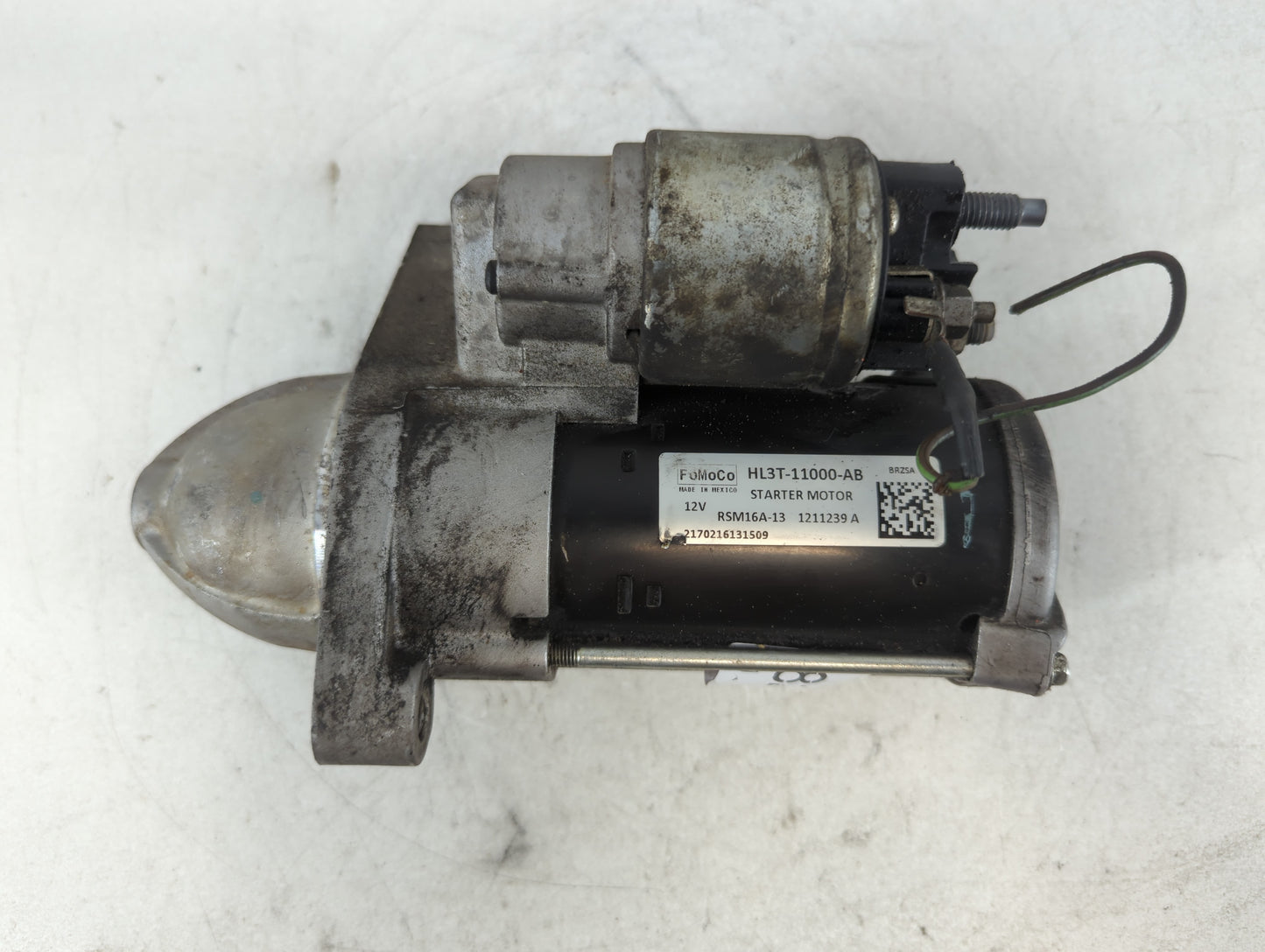 2017 Ford F-150 Car Starter Motor Solenoid OEM P/N:HL3T-11000-AB Fits OEM Used Auto Parts - Oemusedautoparts1.com