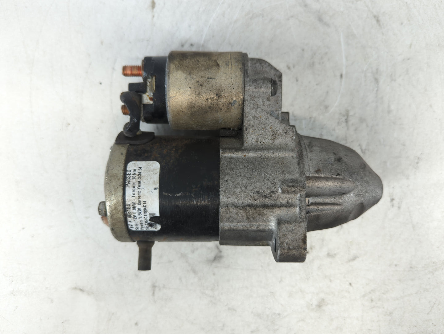 2007-2012 Dodge Caliber Car Starter Motor Solenoid OEM P/N:2361C17994C14 Fits OEM Used Auto Parts - Oemusedautoparts1.com