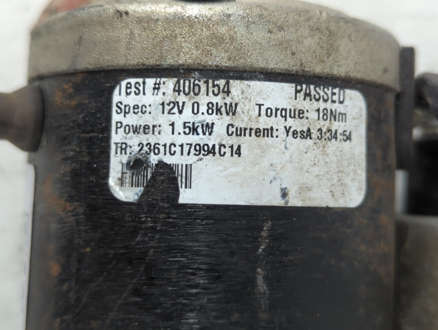 2007-2012 Dodge Caliber Car Starter Motor Solenoid OEM P/N:2361C17994C14 Fits OEM Used Auto Parts - Oemusedautoparts1.com