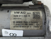 2015-2021 Volkswagen Jetta Car Starter Motor Solenoid OEM P/N:02M 911 024 R Fits Fits 2015 2016 2017 2018 2019 2020 2021 OEM Used Auto Parts - Oemusedautoparts1.com
