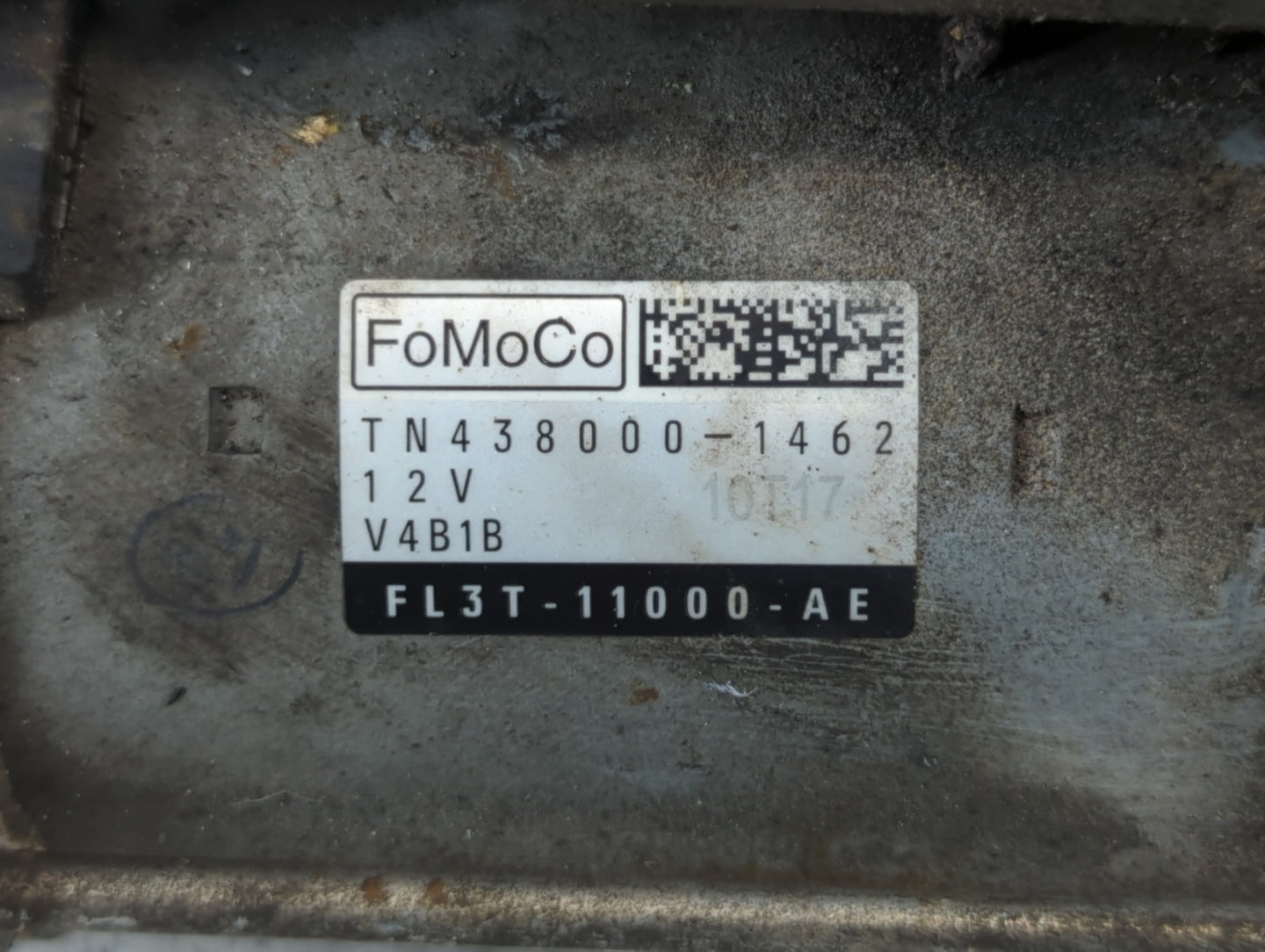 2015-2020 Ford F-150 Car Starter Motor Solenoid OEM P/N:TN438000-1462 Fits Fits 2015 2016 2017 2018 2019 2020 OEM Used Auto Parts - Oemusedautoparts1.com