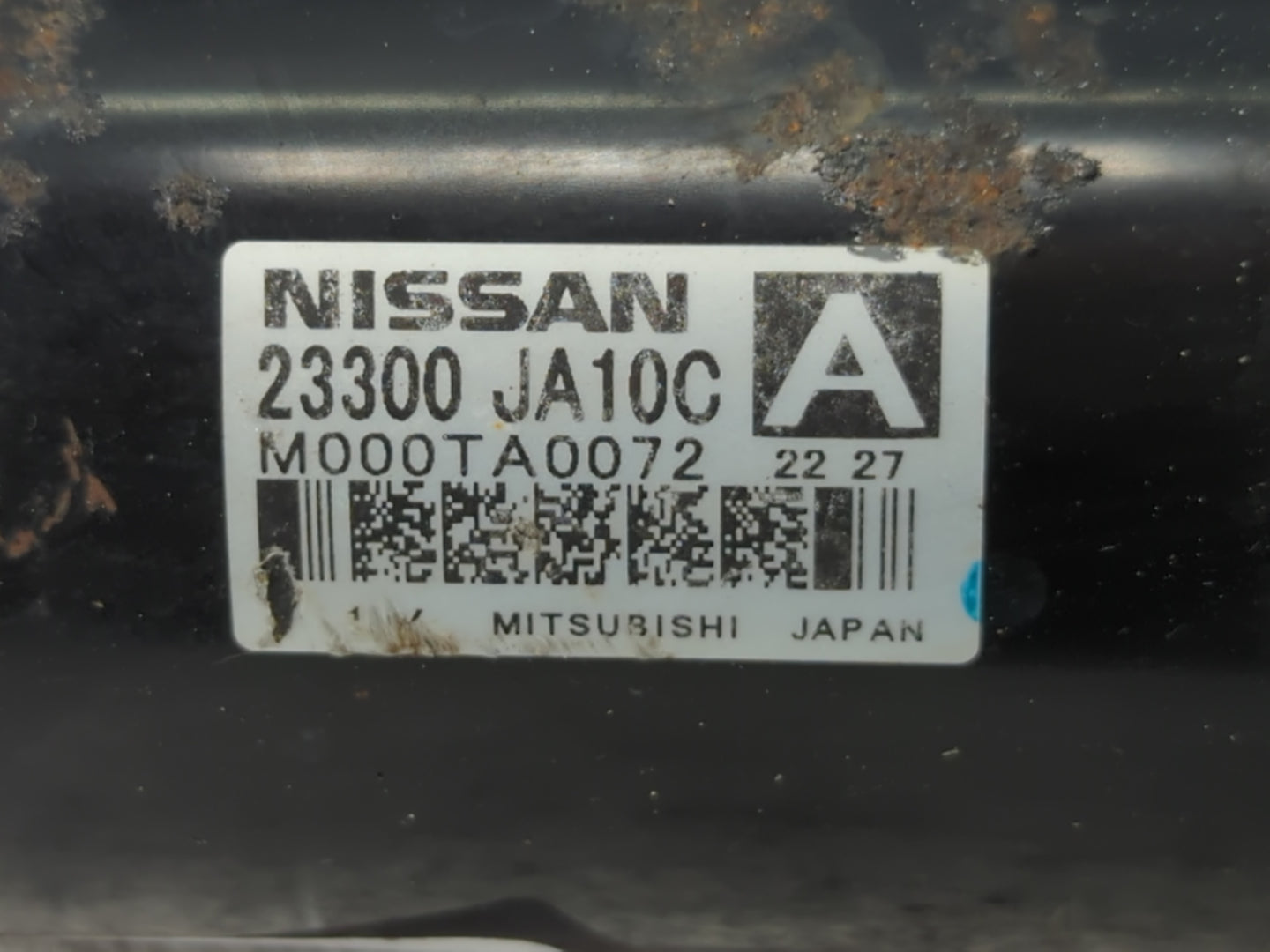 2009-2013 Nissan Murano Car Starter Motor Solenoid OEM P/N:23300 JAI0C Fits Fits 2007 2008 2009 2010 2011 2012 2013 2014 OEM Used Auto Parts - Oemusedautoparts1.com