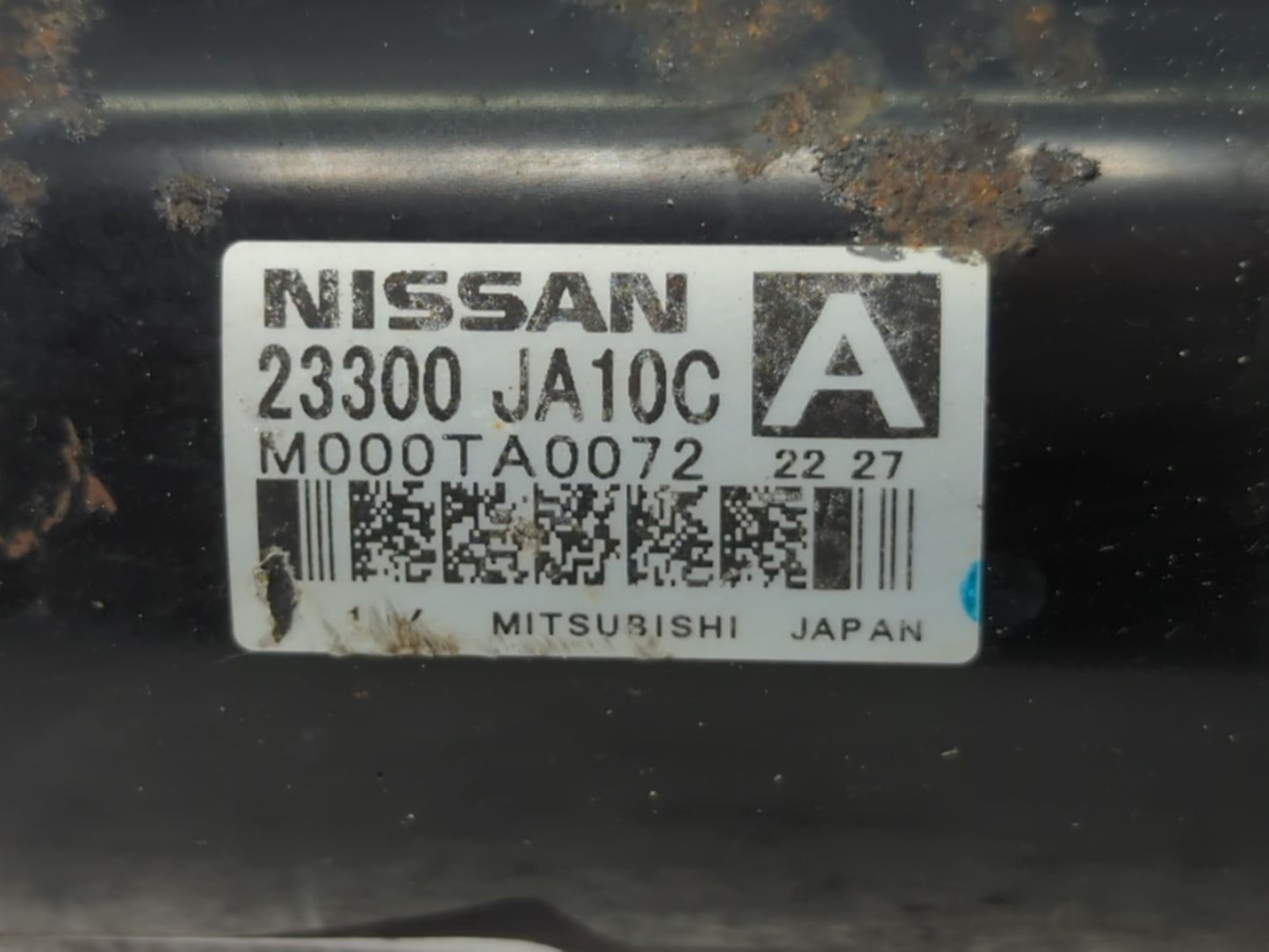 2009-2013 Nissan Murano Car Starter Motor Solenoid OEM P/N:23300 JAI0C Fits Fits 2007 2008 2009 2010 2011 2012 2013 2014 OEM Used Auto Parts - Oemusedautoparts1.com