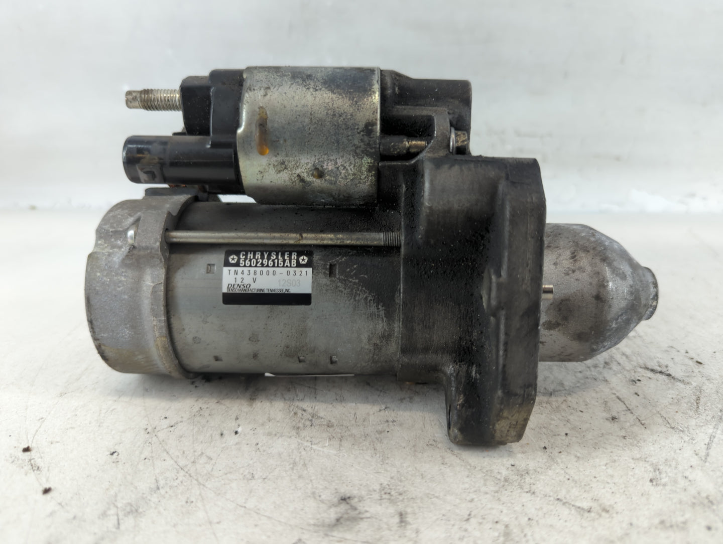 2015-2022 Jeep Cherokee Car Starter Motor Solenoid OEM P/N:56029615AB Fits Fits 2015 2016 2017 2018 2019 2020 2021 2022 OEM Used Auto Parts - Oemusedautoparts1.com