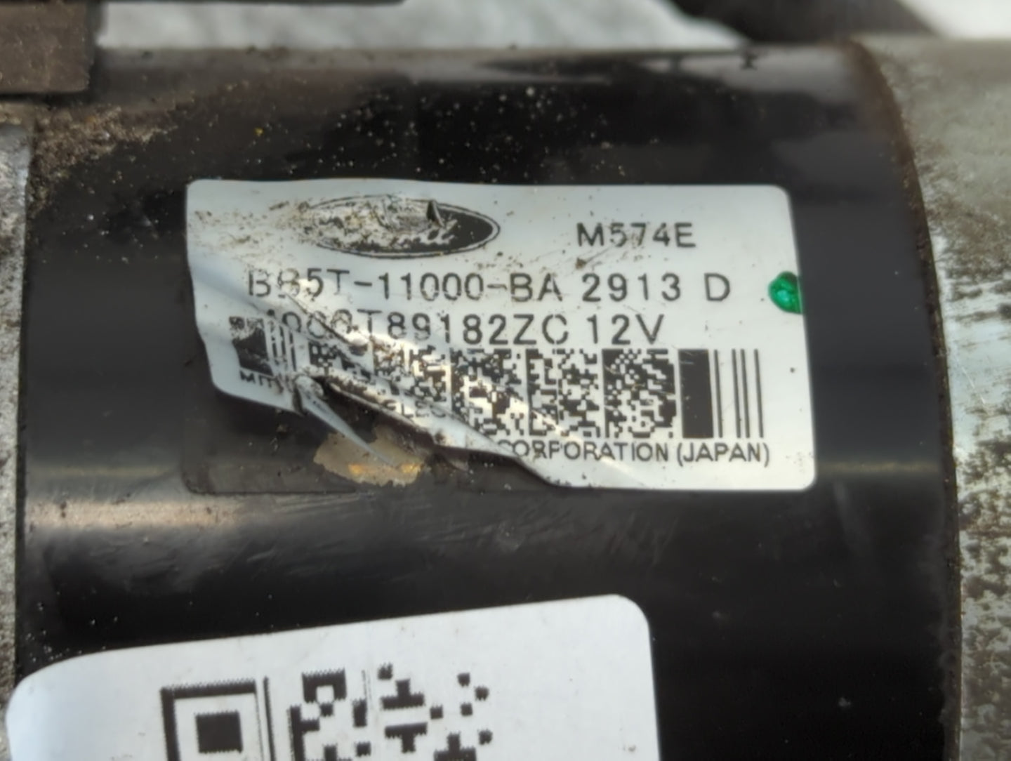 2013-2017 Ford Escape Car Starter Motor Solenoid OEM P/N:2913 D BB5T-11000-BA Fits OEM Used Auto Parts - Oemusedautoparts1.com