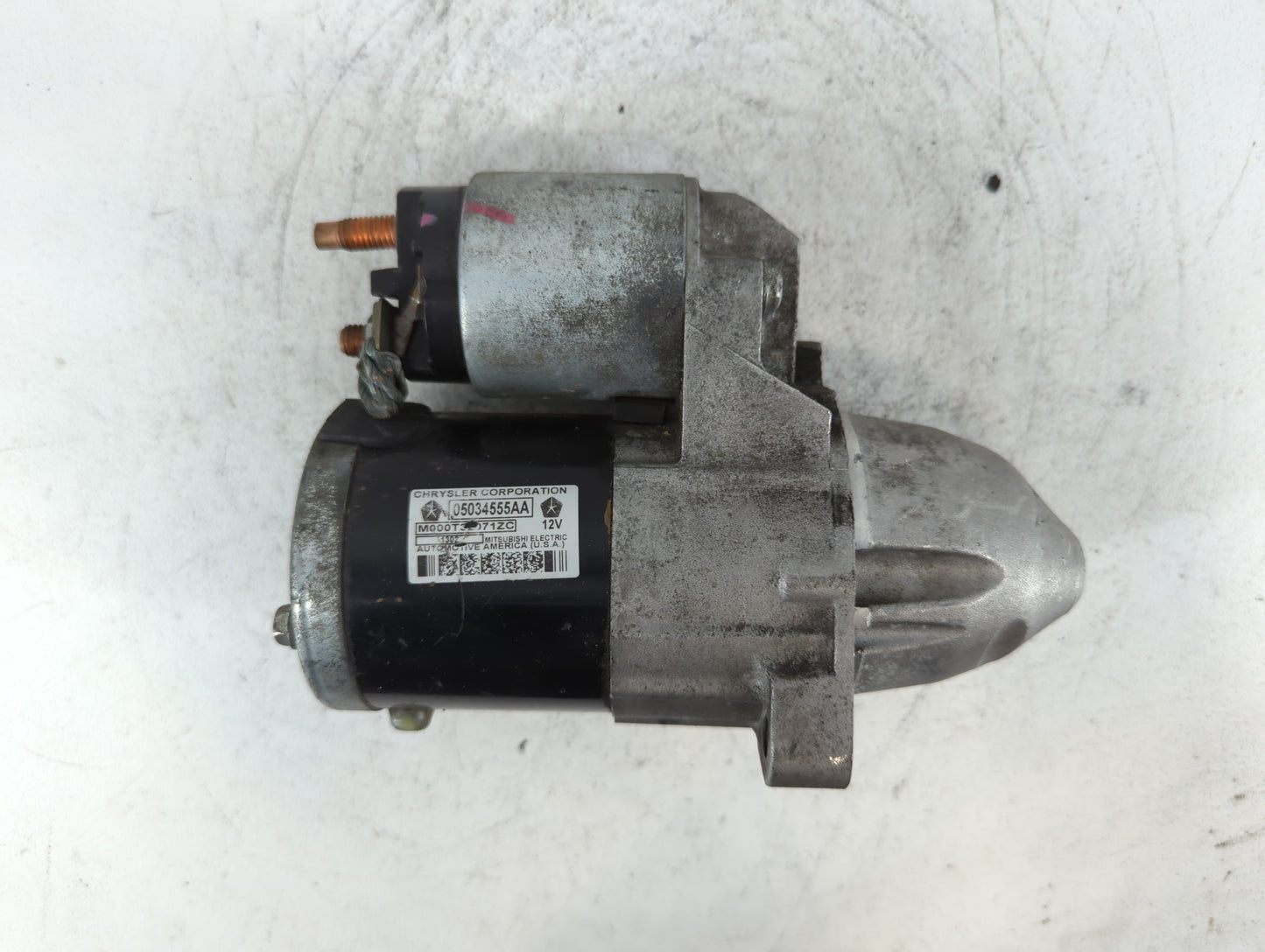 2017-2020 Jeep Compass Car Starter Motor Solenoid OEM P/N:05034555AA Fits Fits 2017 2018 2019 2020 2021 2022 OEM Used Auto Parts - Oemusedautoparts1.com