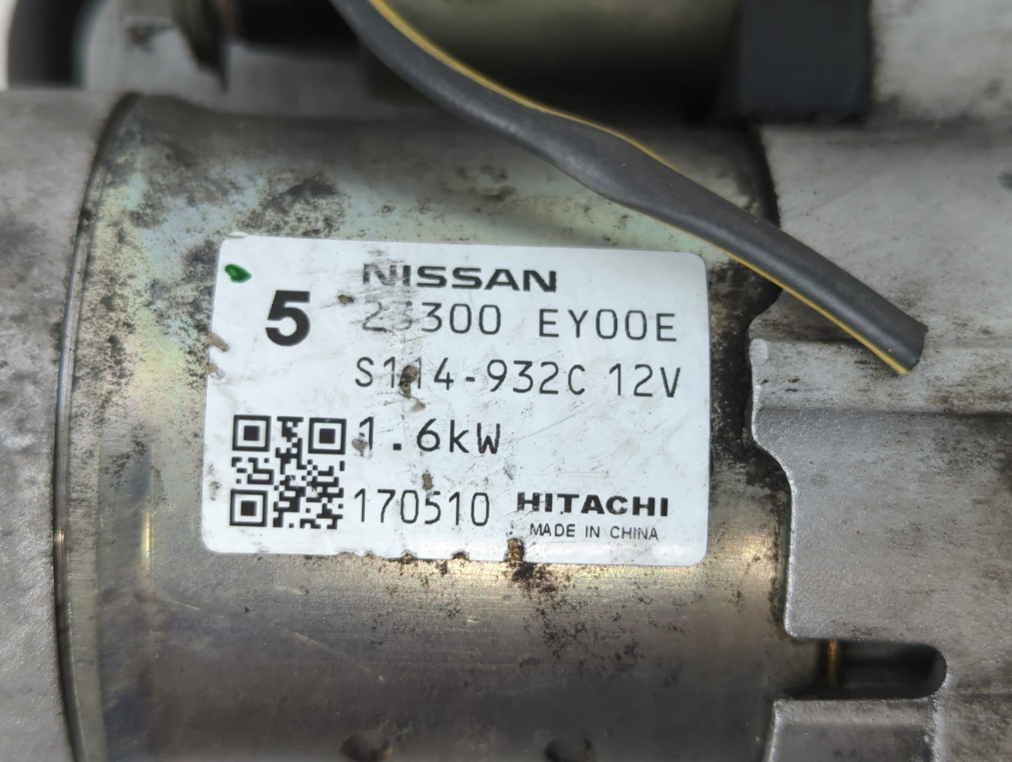 2014-2020 Infiniti Q50 Car Starter Motor Solenoid OEM P/N:23300 EY00E Fits OEM Used Auto Parts - Oemusedautoparts1.com