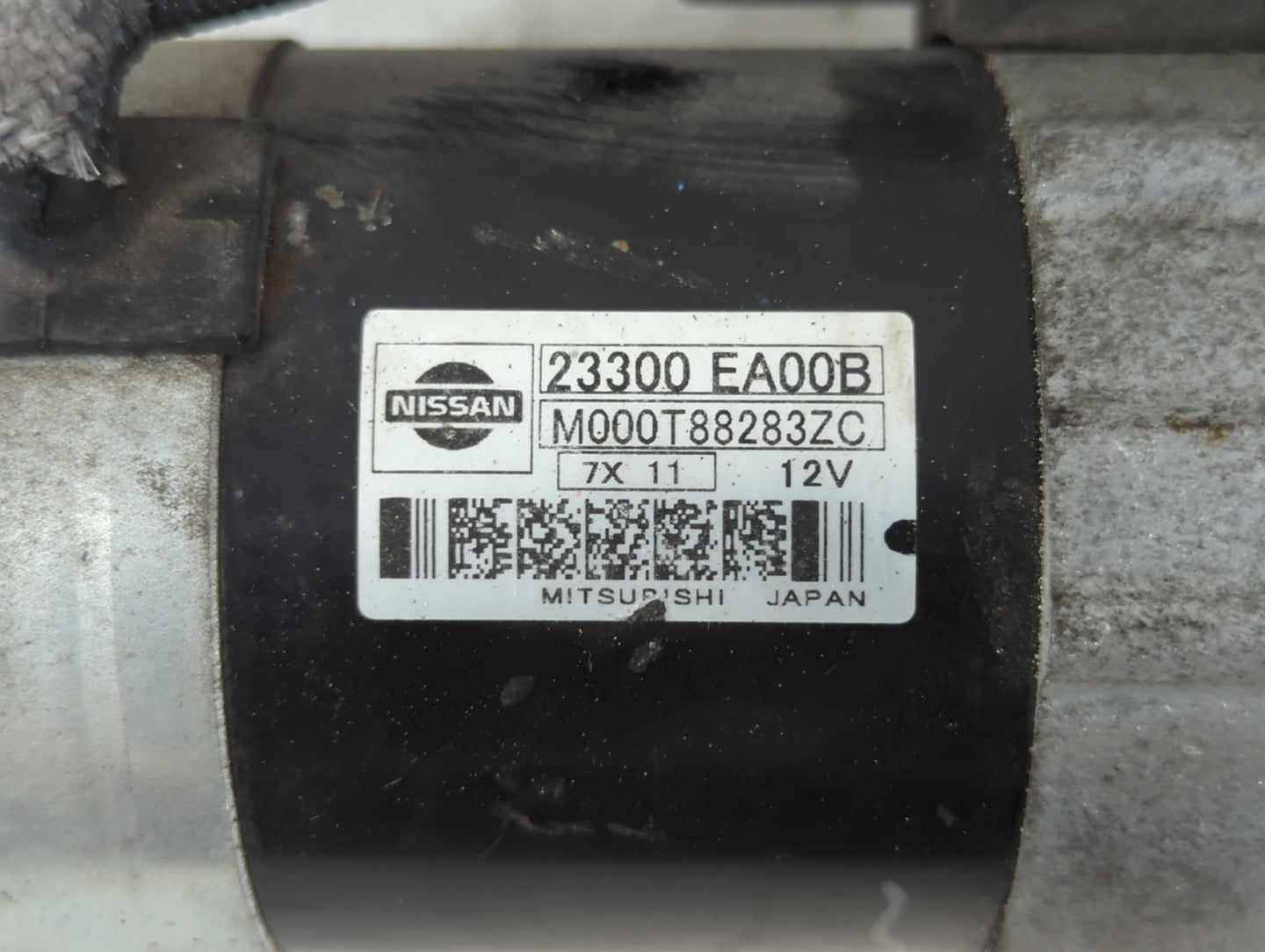 2005-2019 Nissan Frontier Car Starter Motor Solenoid OEM P/N:M000T88283ZC 23300 EA00B Fits OEM Used Auto Parts - Oemusedautoparts1.com