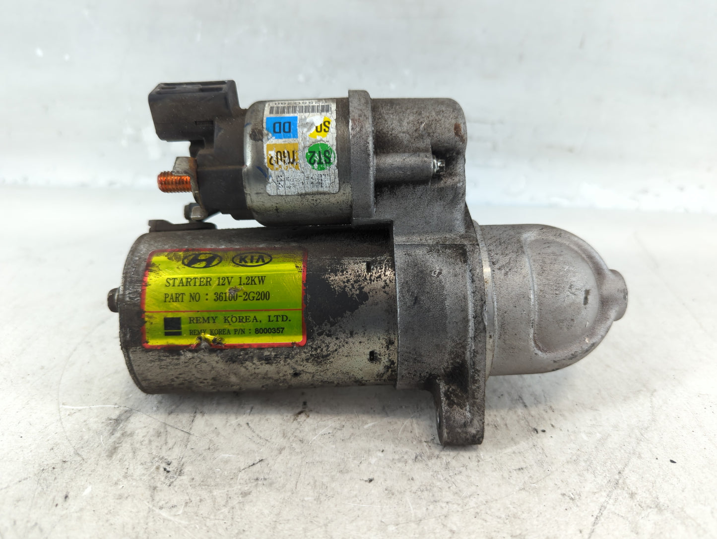 2010-2015 Hyundai Tucson Car Starter Motor Solenoid OEM P/N:36100-2G200 Fits Fits 2008 2009 2010 2011 2012 2013 2014 2015 2016 OEM Used Auto Parts - Oemusedautoparts1.com